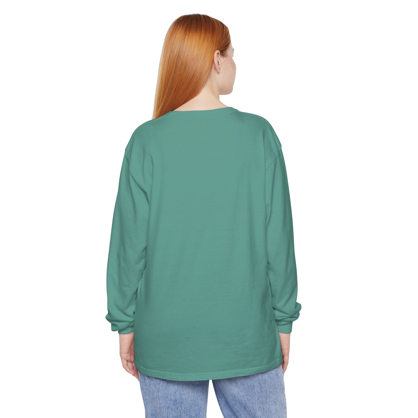 Unisex Garment-dyed Long Sleeve T-Shirt - Samson