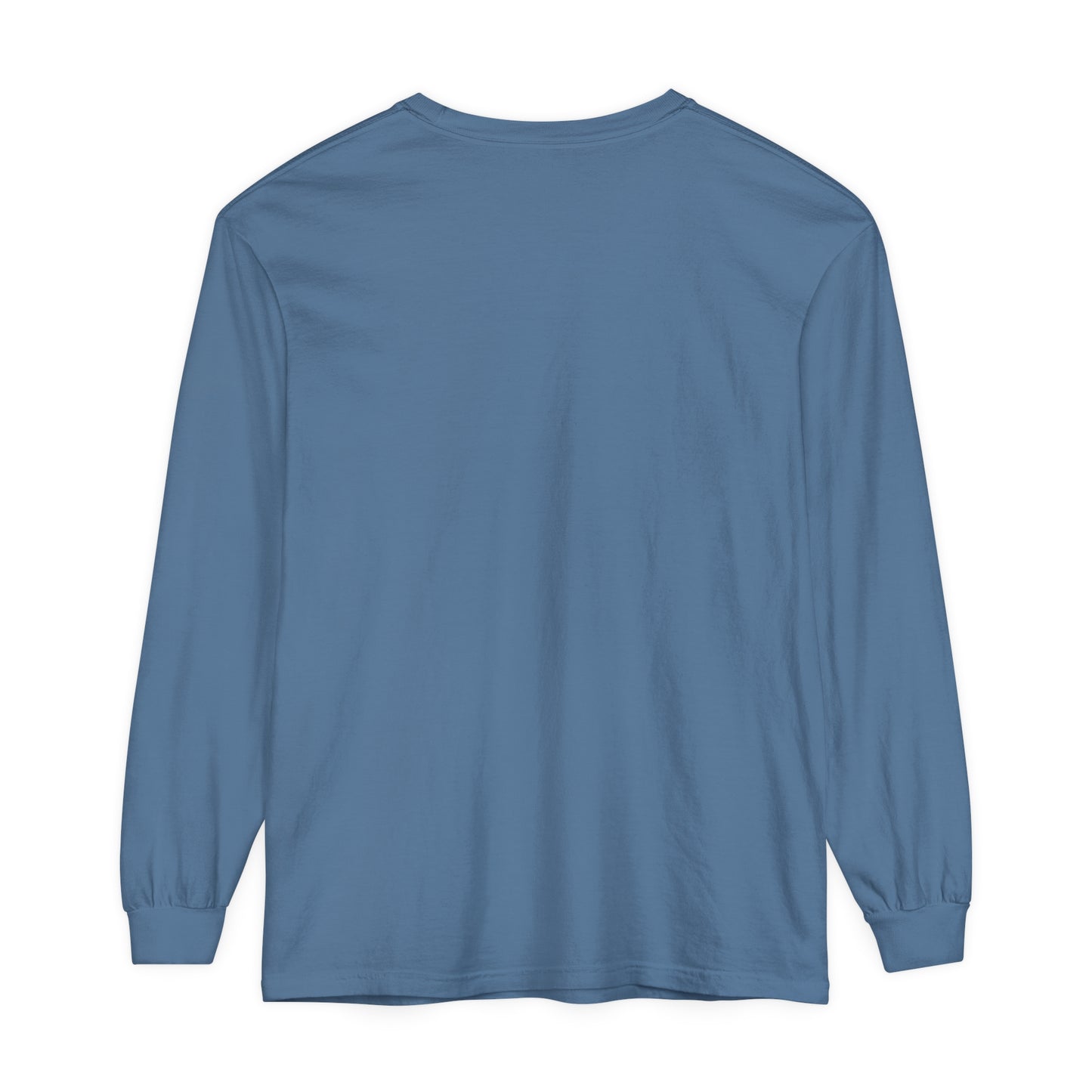 Unisex Garment-dyed Long Sleeve T-Shirt - Owl w/ "COLORADO"