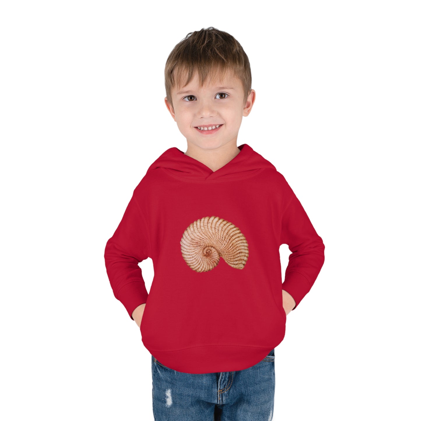 Toddler Pullover Fleece Hoodie - Heaven Shell