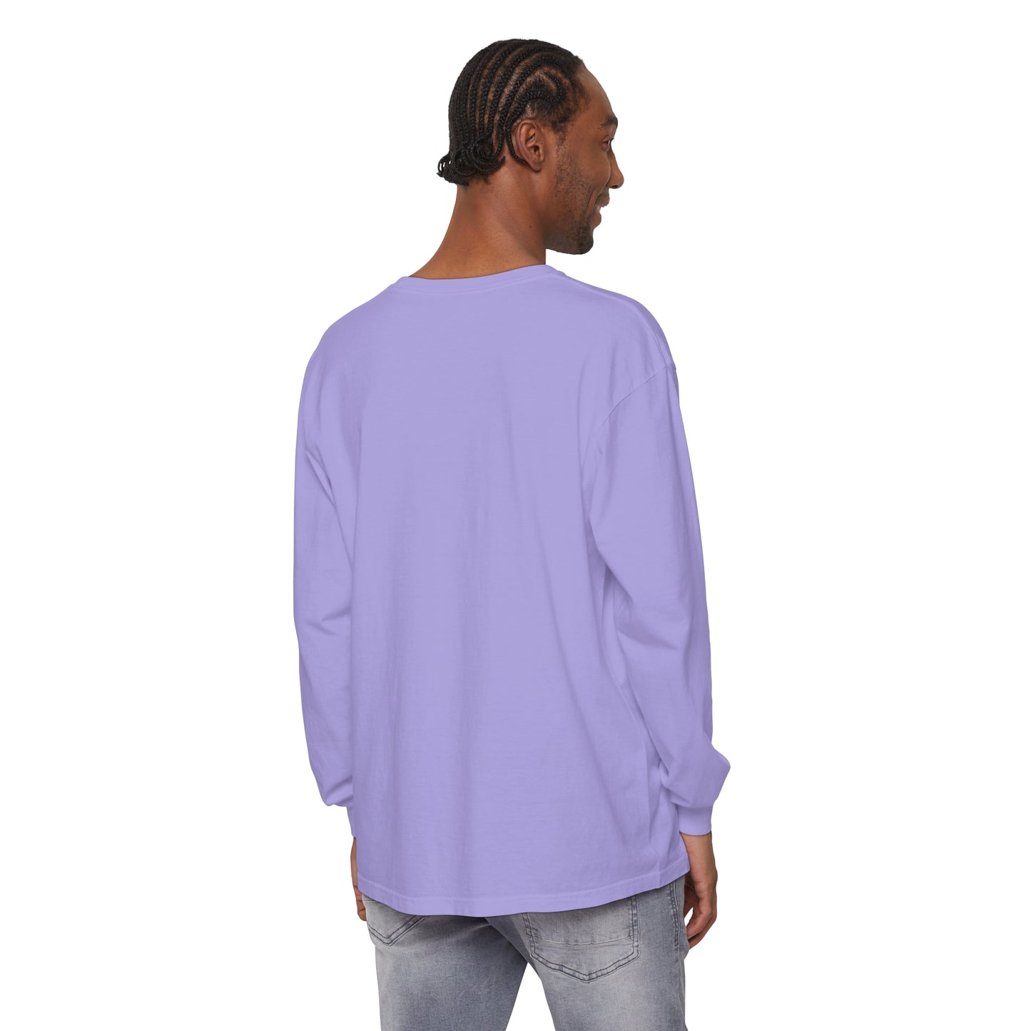 Unisex Garment-dyed Long Sleeve T-Shirt - Hamal