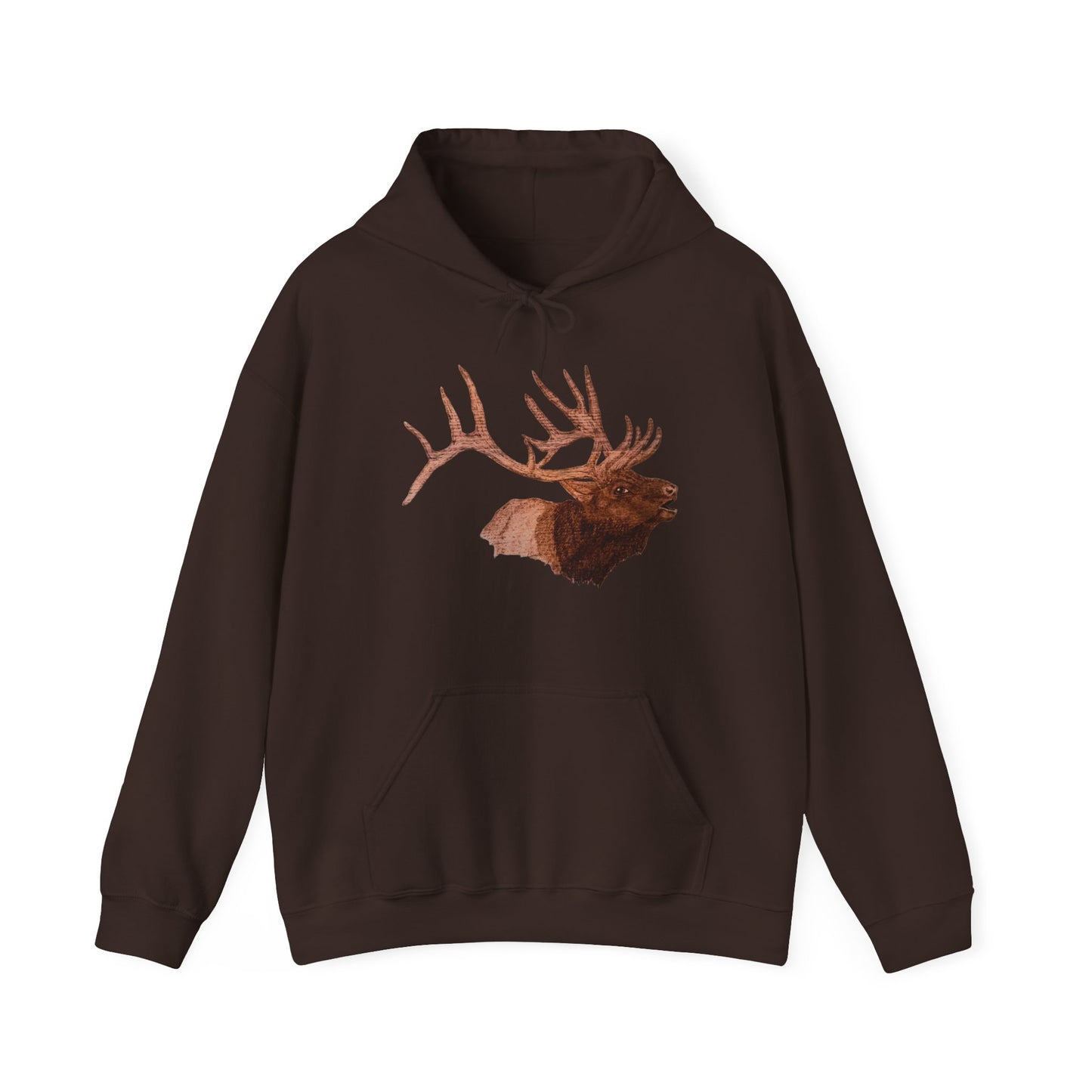 Unisex Heavy Blend™ Hooded Sweatshirt - Bull Elk