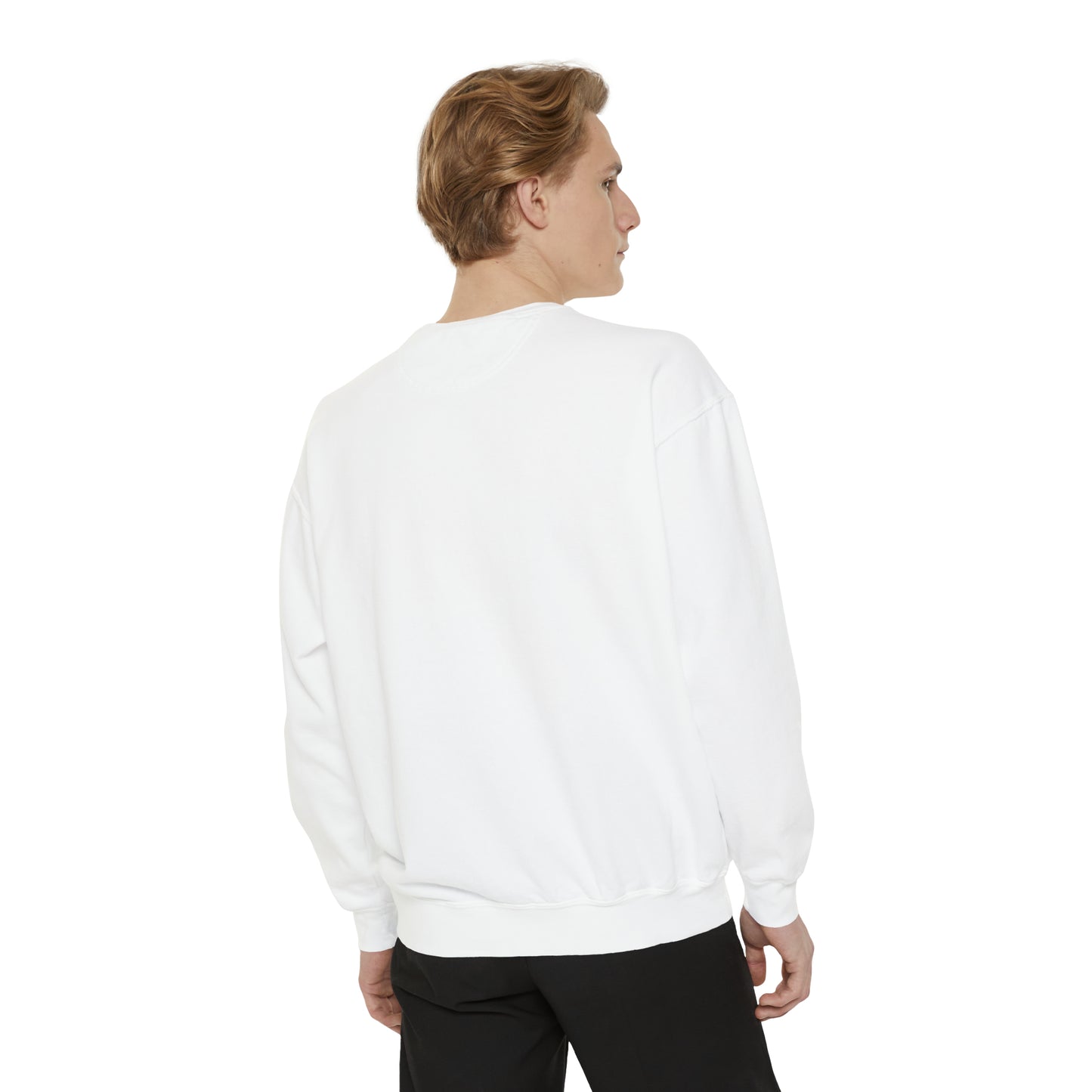 Unisex Garment-Dyed Sweatshirt - Bison