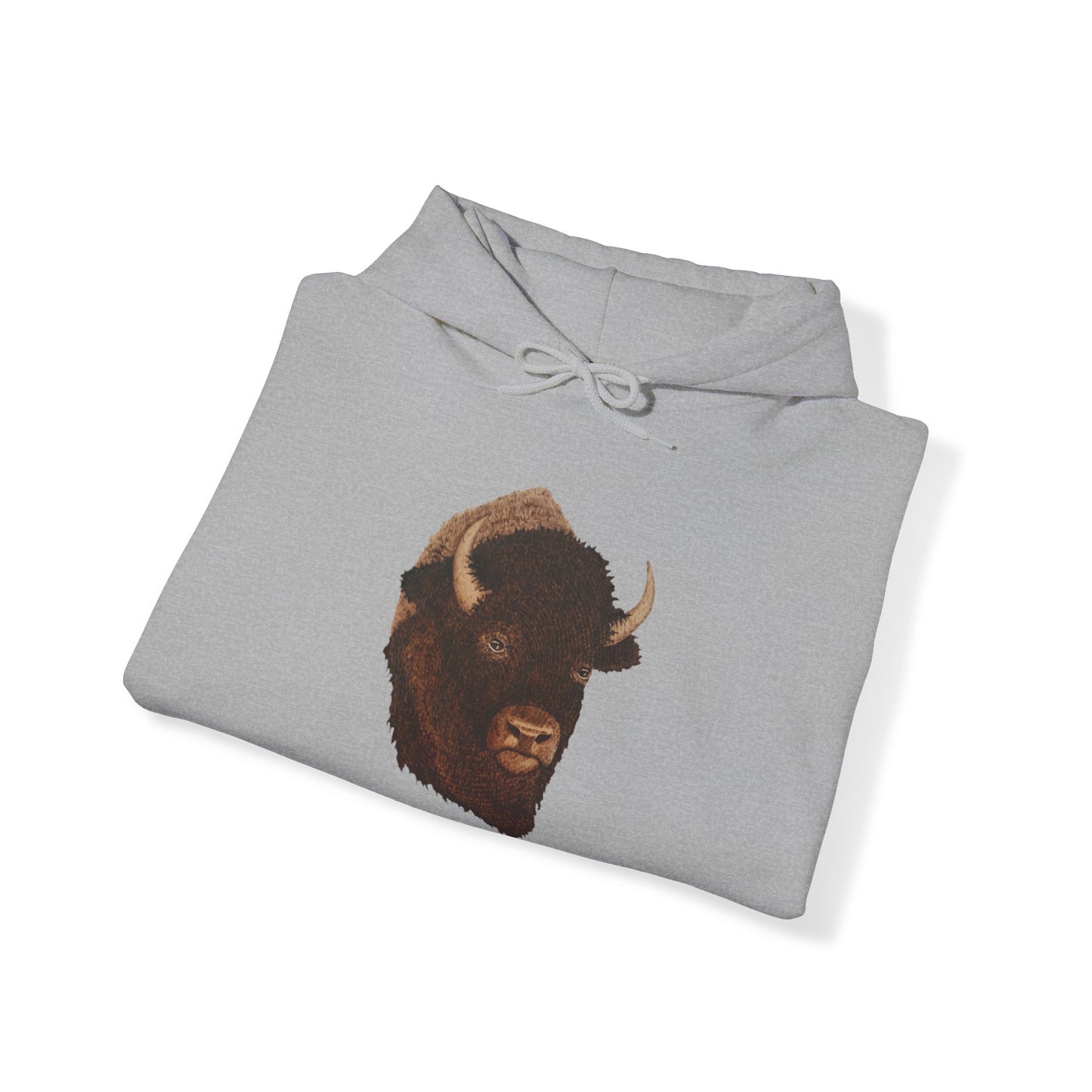 Unisex Heavy Blend™ Hooded Sweatshirt - Bison w/ "COLORADO"