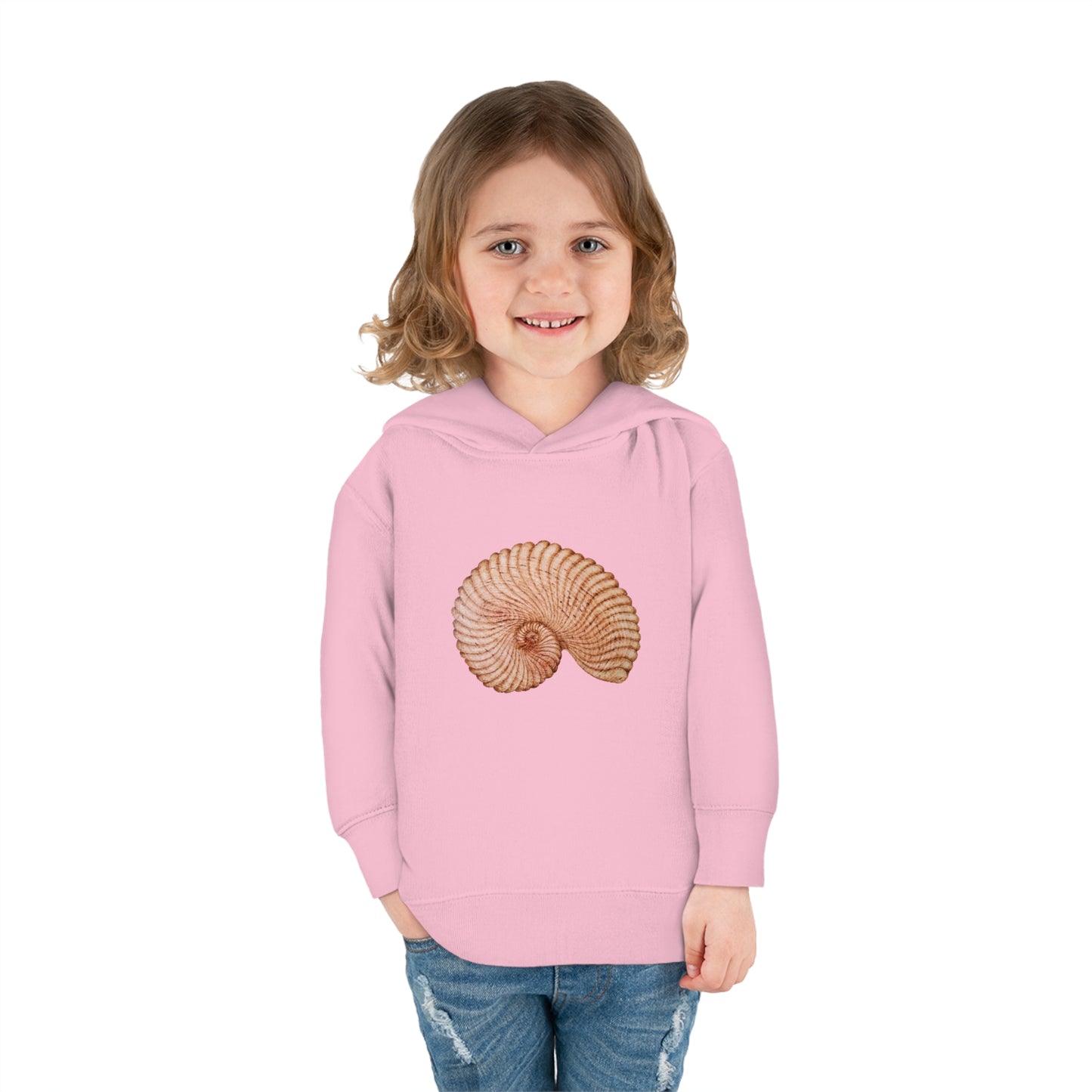 Toddler Pullover Fleece Hoodie - Heaven Shell