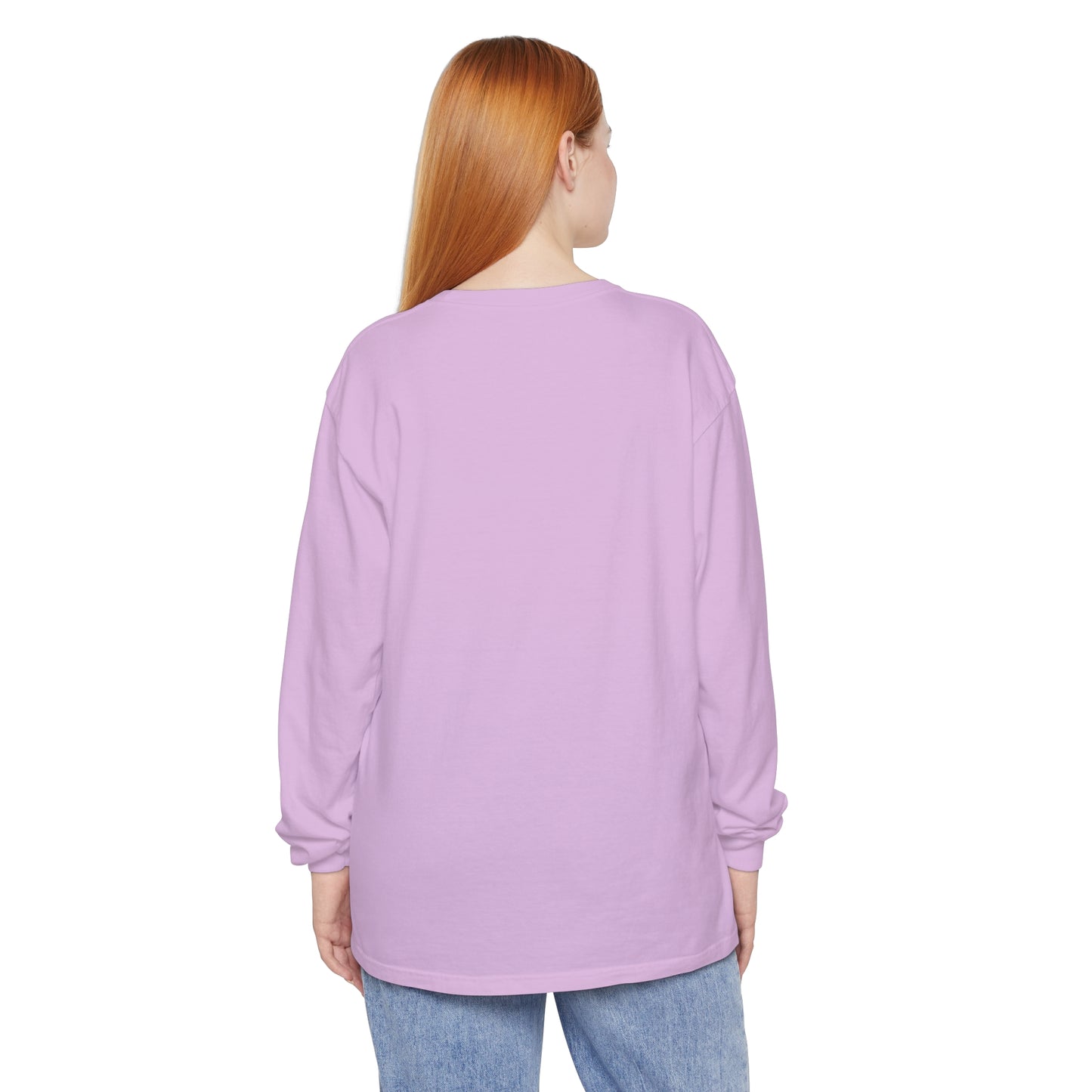 Unisex Garment-dyed Long Sleeve T-Shirt - Hamal