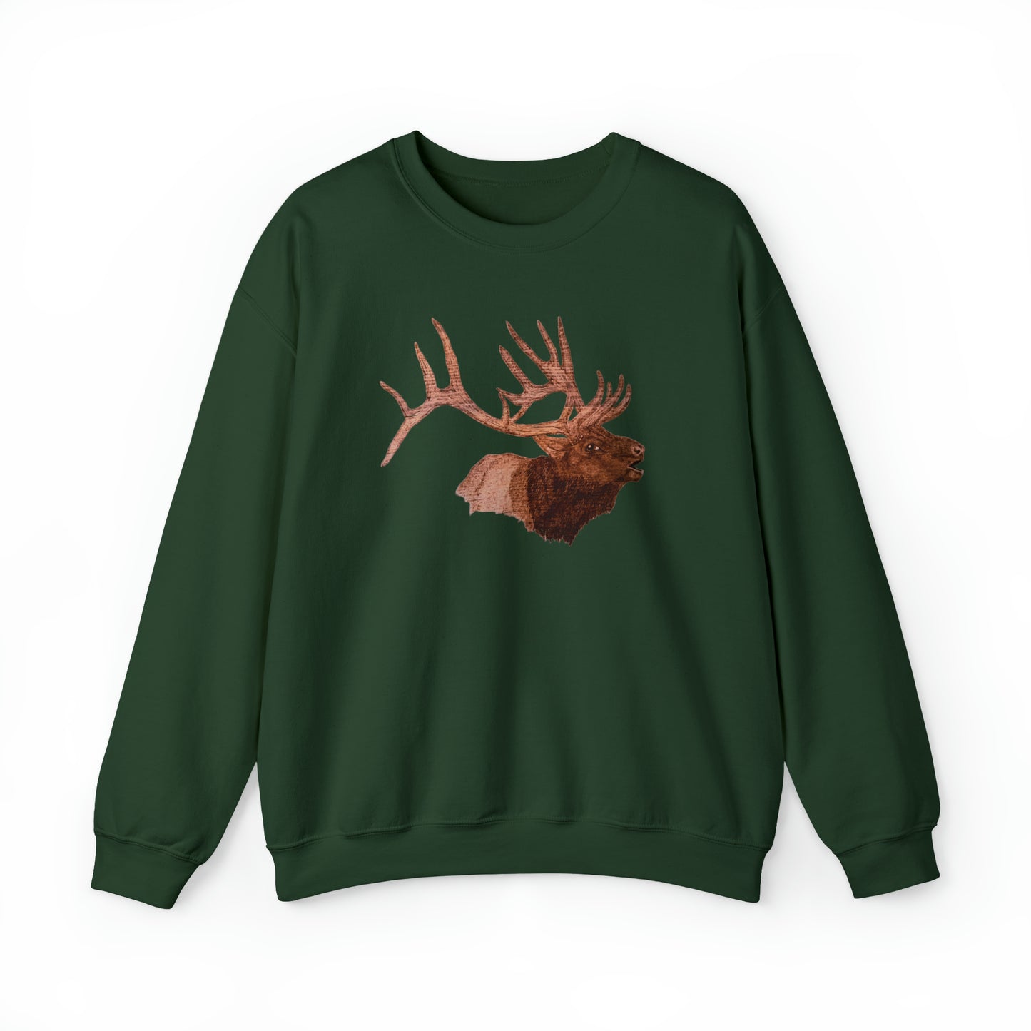 Unisex Heavy Blend™ Crewneck Sweatshirt - Bull Elk