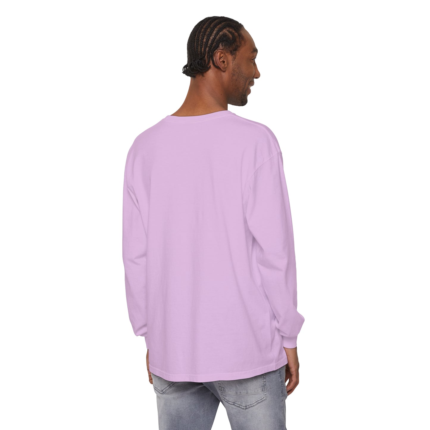 Unisex Garment-dyed Long Sleeve T-Shirt - Samson