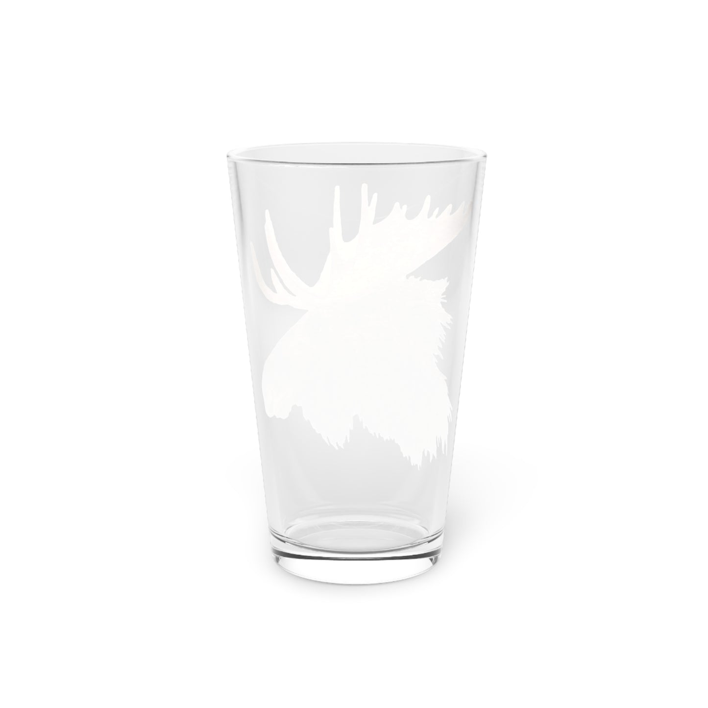 Pint Glass, 16oz - Moose