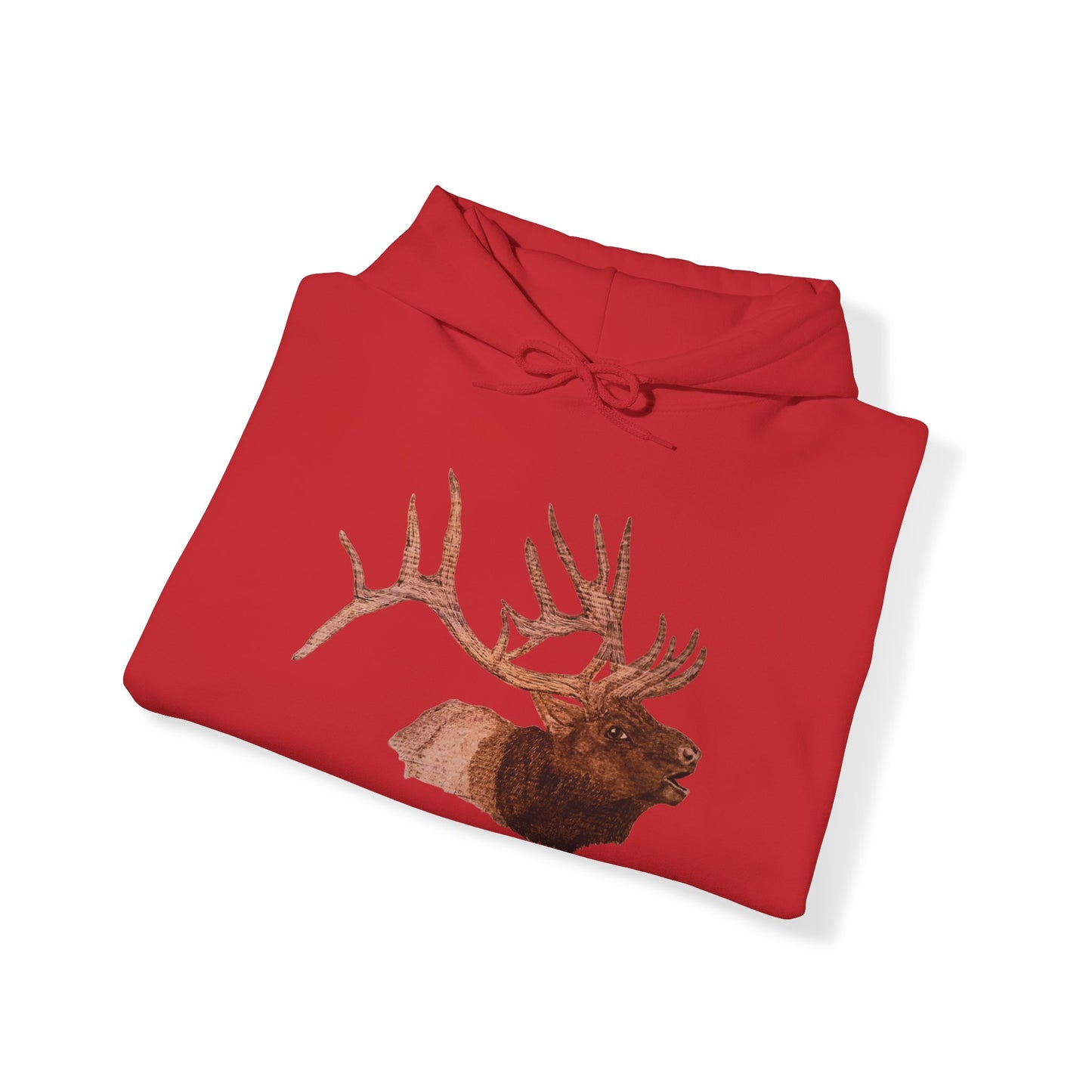 Unisex Heavy Blend™ Hooded Sweatshirt - Bull Elk