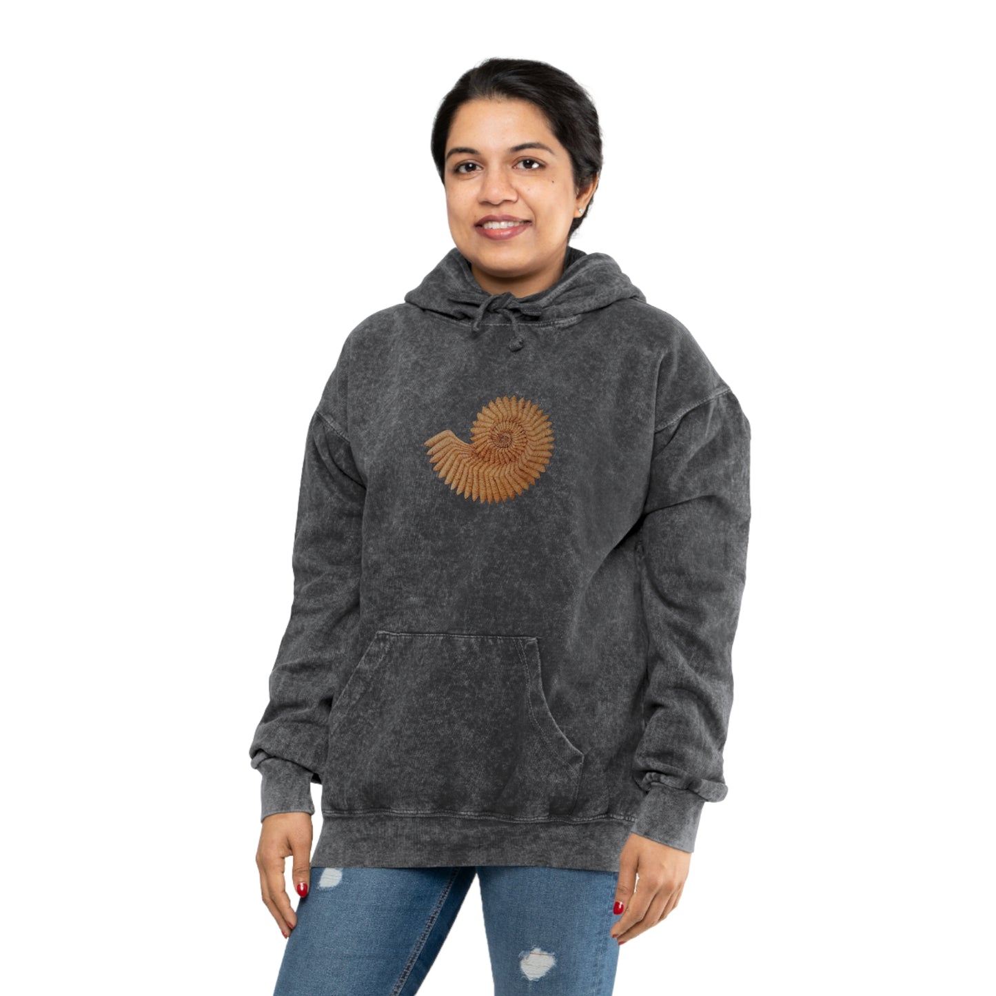 Unisex Mineral Wash Hoodie - Andromeda