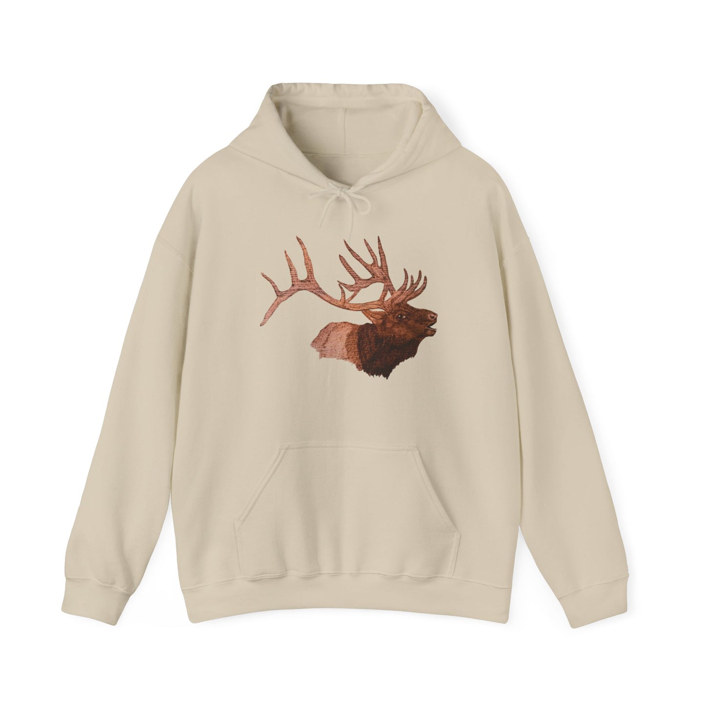 Unisex Heavy Blend™ Hooded Sweatshirt - Bull Elk