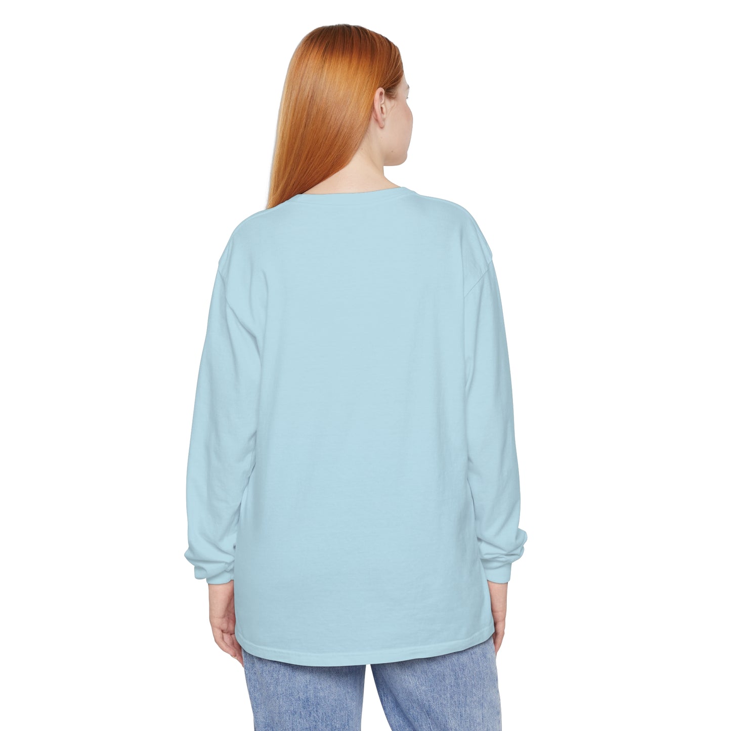 Unisex Garment-dyed Long Sleeve T-Shirt - Hamal