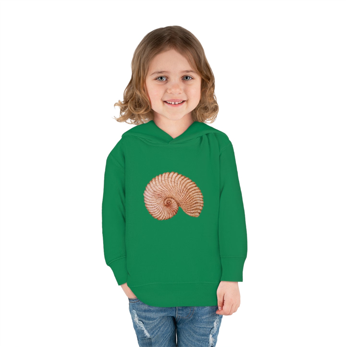 Toddler Pullover Fleece Hoodie - Heaven Shell