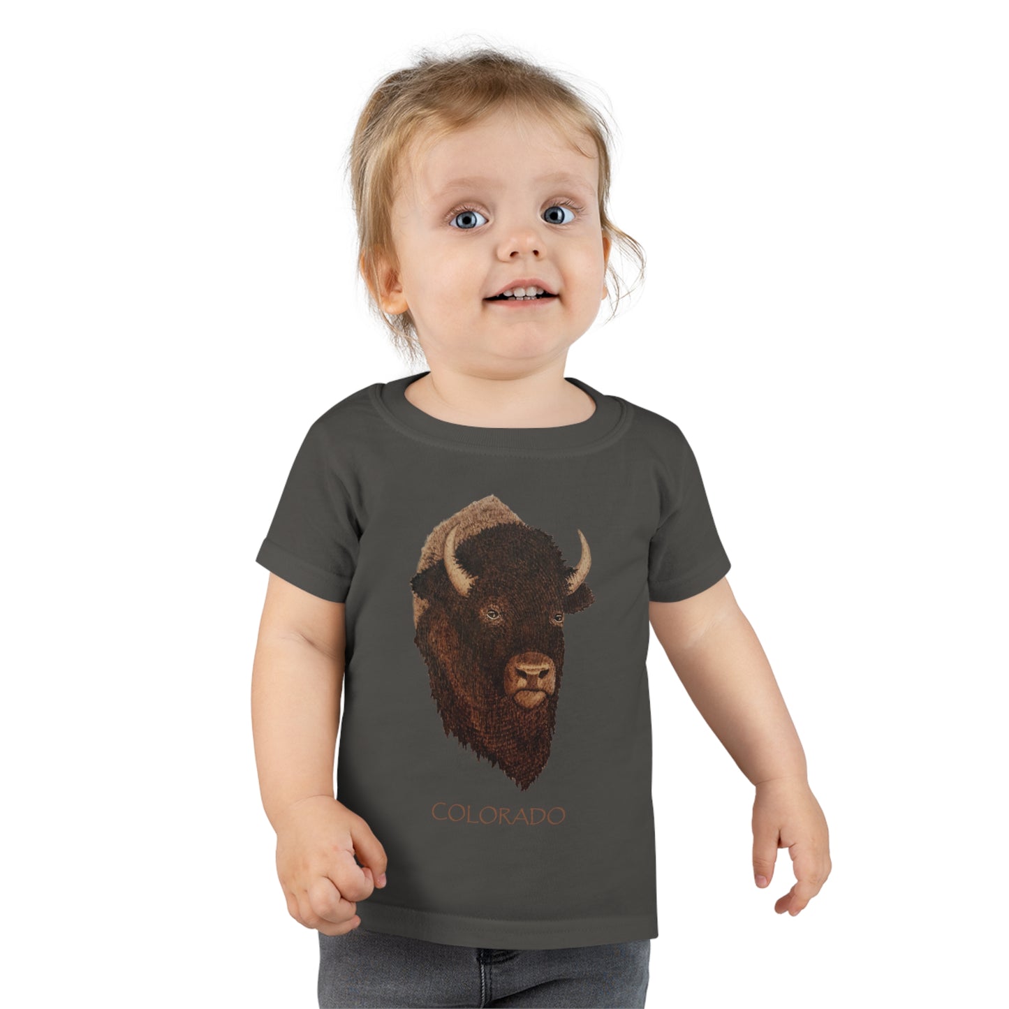 Toddler T-shirt - Bison w/ "COLORADO"