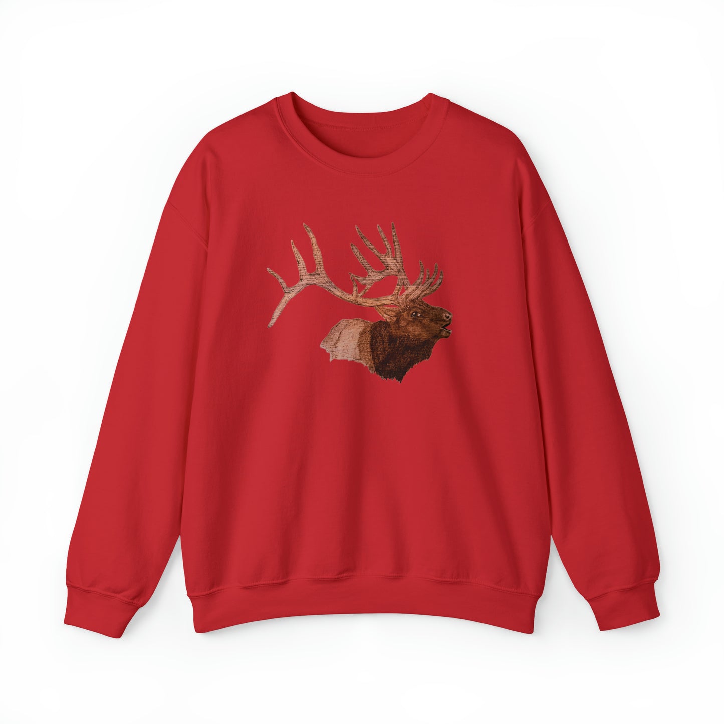 Unisex Heavy Blend™ Crewneck Sweatshirt - Bull Elk