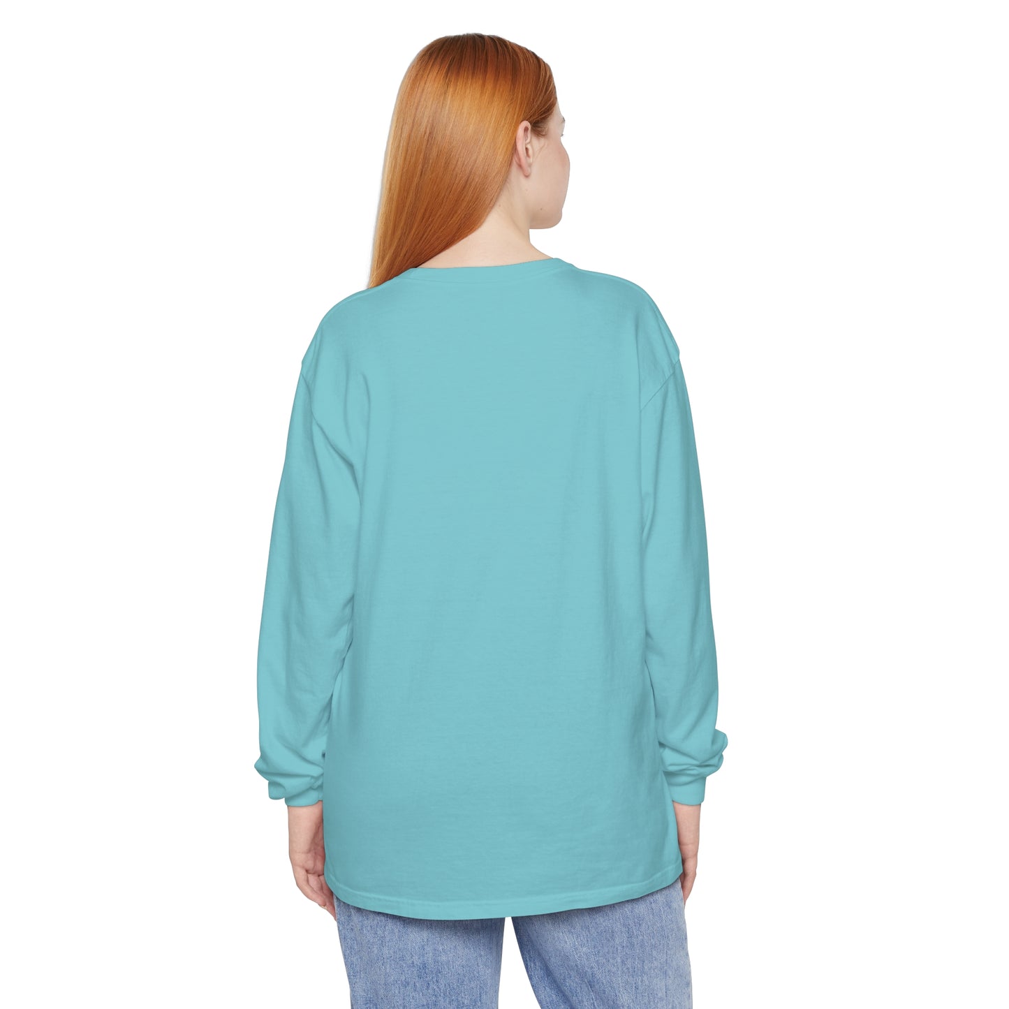 Unisex Garment-dyed Long Sleeve T-Shirt - Hamal