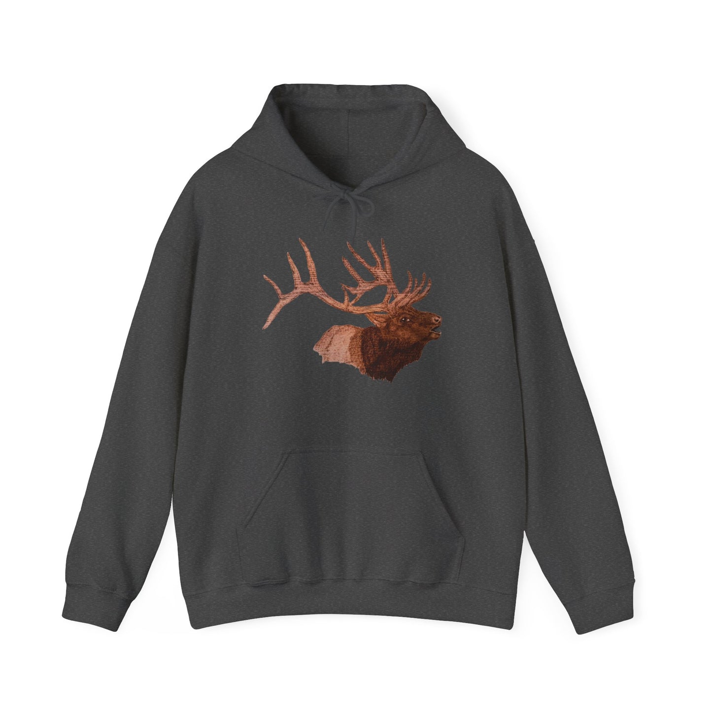 Unisex Heavy Blend™ Hooded Sweatshirt - Bull Elk