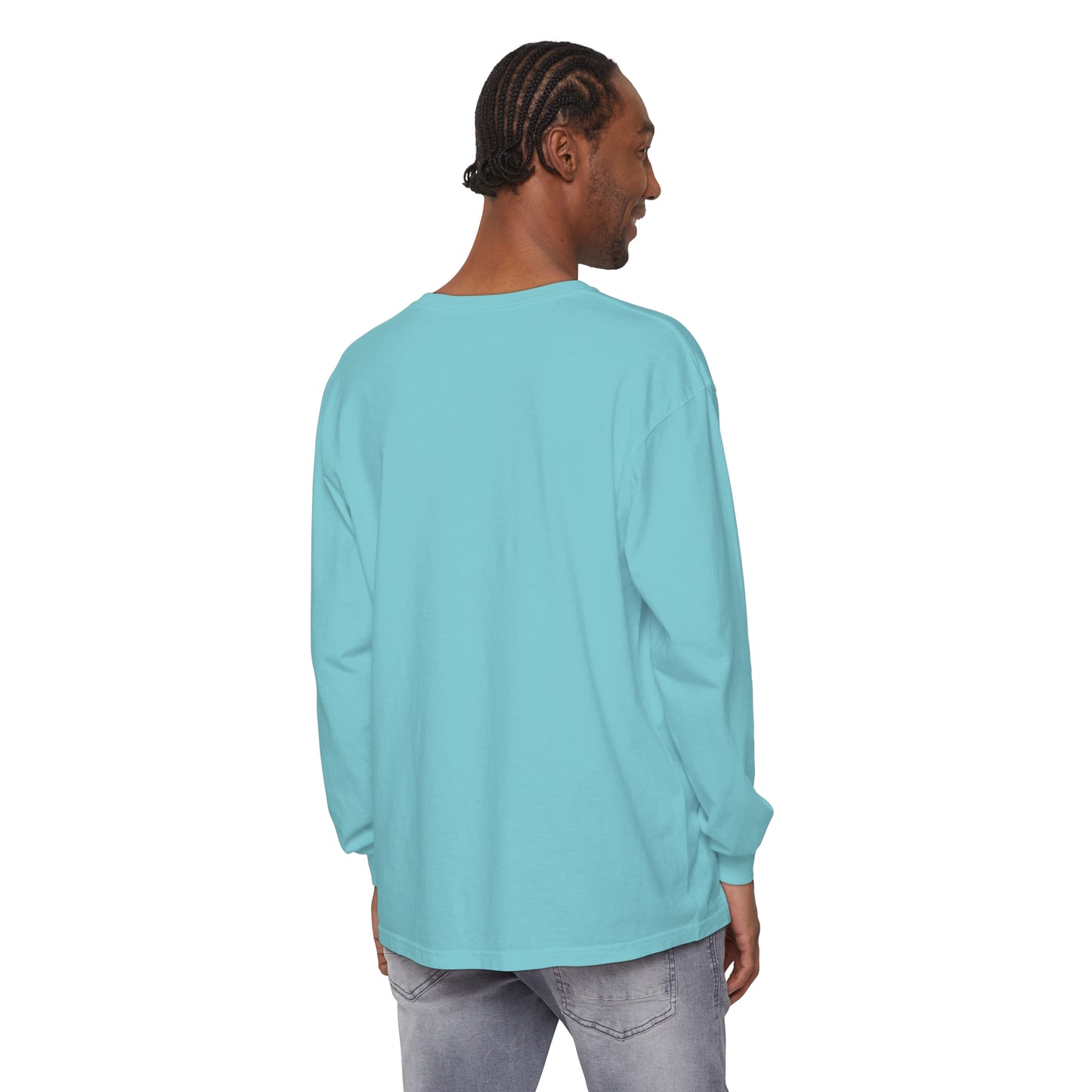 Unisex Garment-dyed Long Sleeve T-Shirt - Hamal