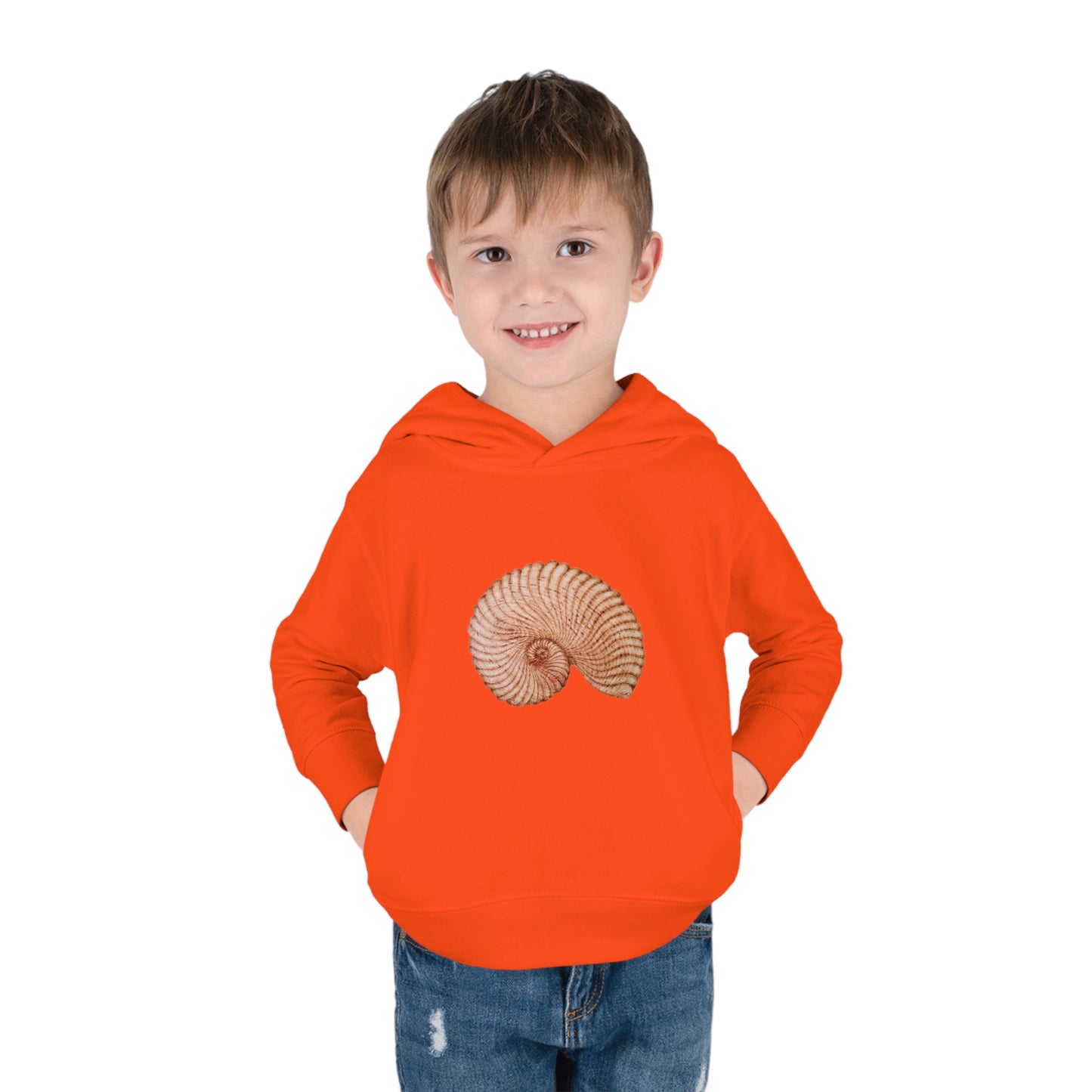 Toddler Pullover Fleece Hoodie - Heaven Shell