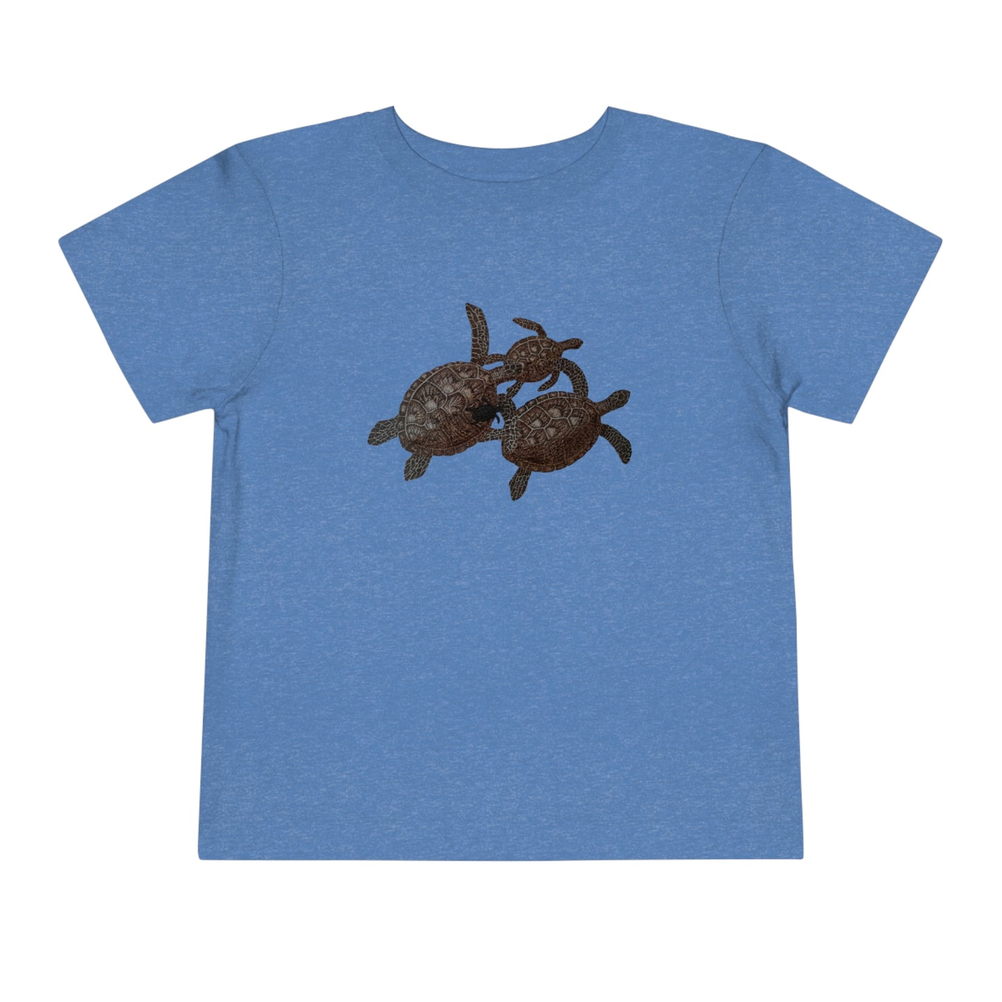 Toddler Short Sleeve Tee - Turtle Family