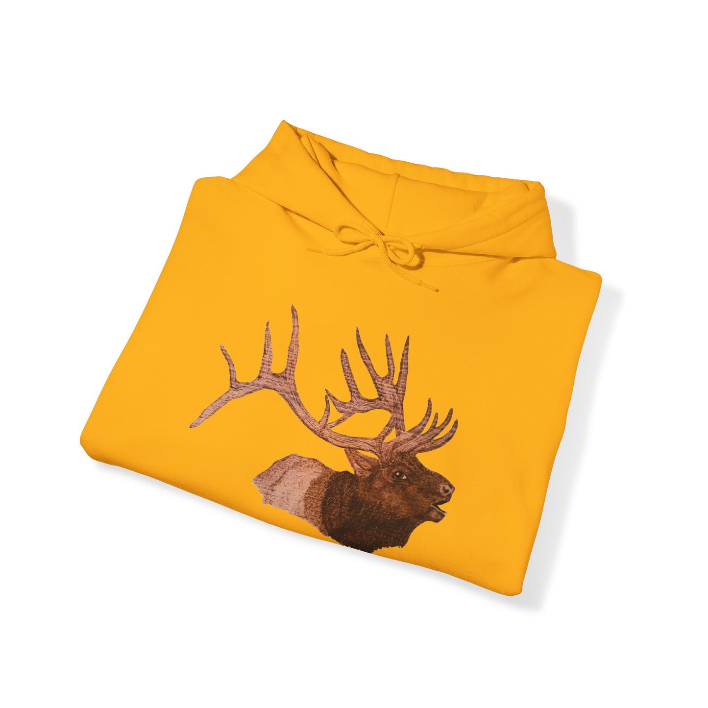 Unisex Heavy Blend™ Hooded Sweatshirt - Bull Elk