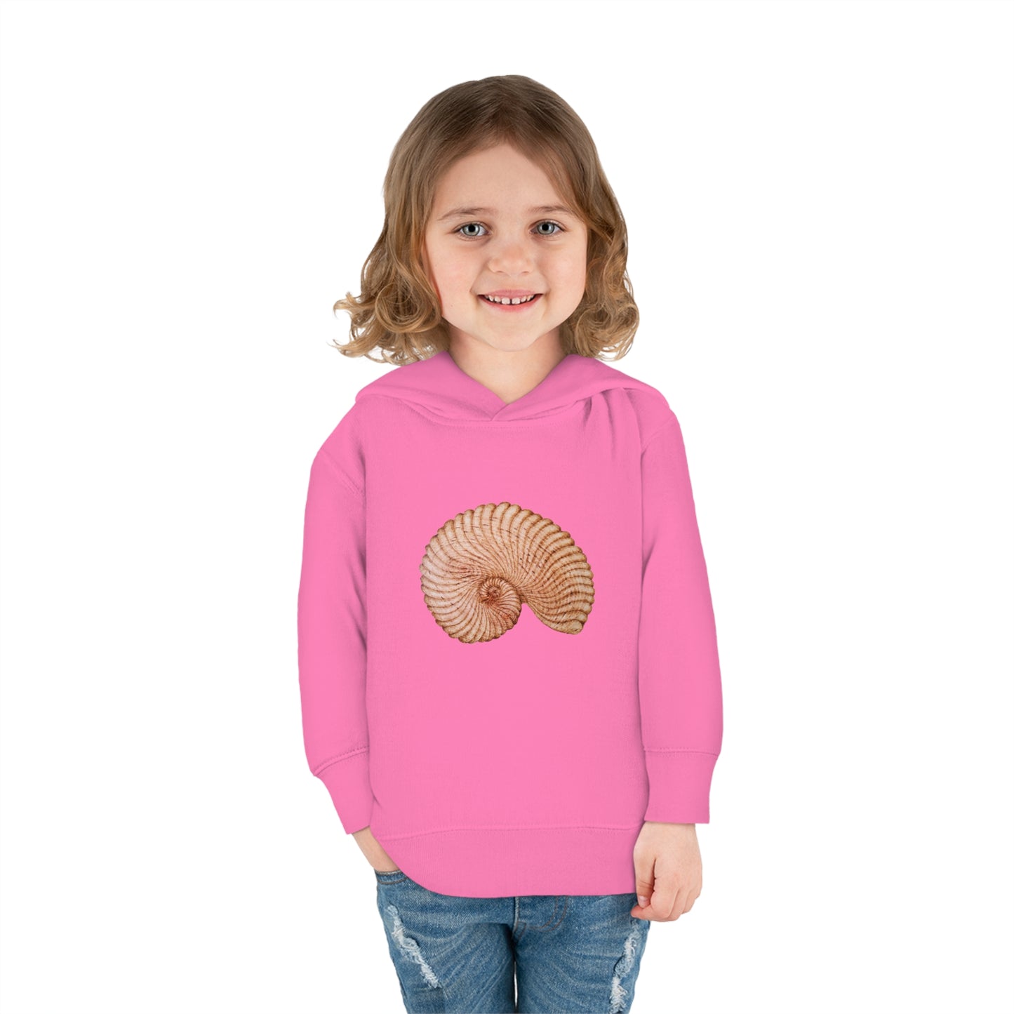 Toddler Pullover Fleece Hoodie - Heaven Shell