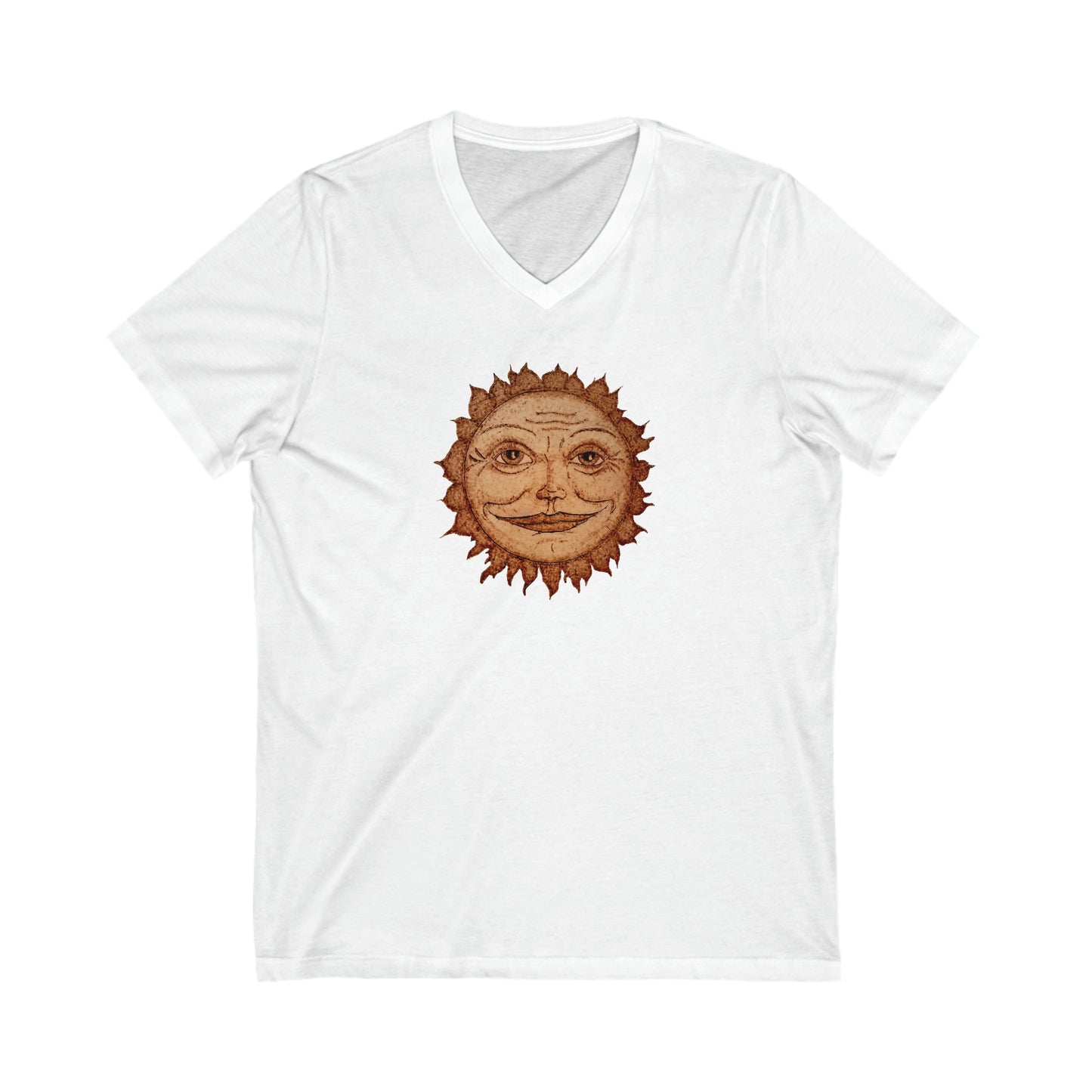 Unisex Jersey Short Sleeve V-Neck Tee - Mama  Sun