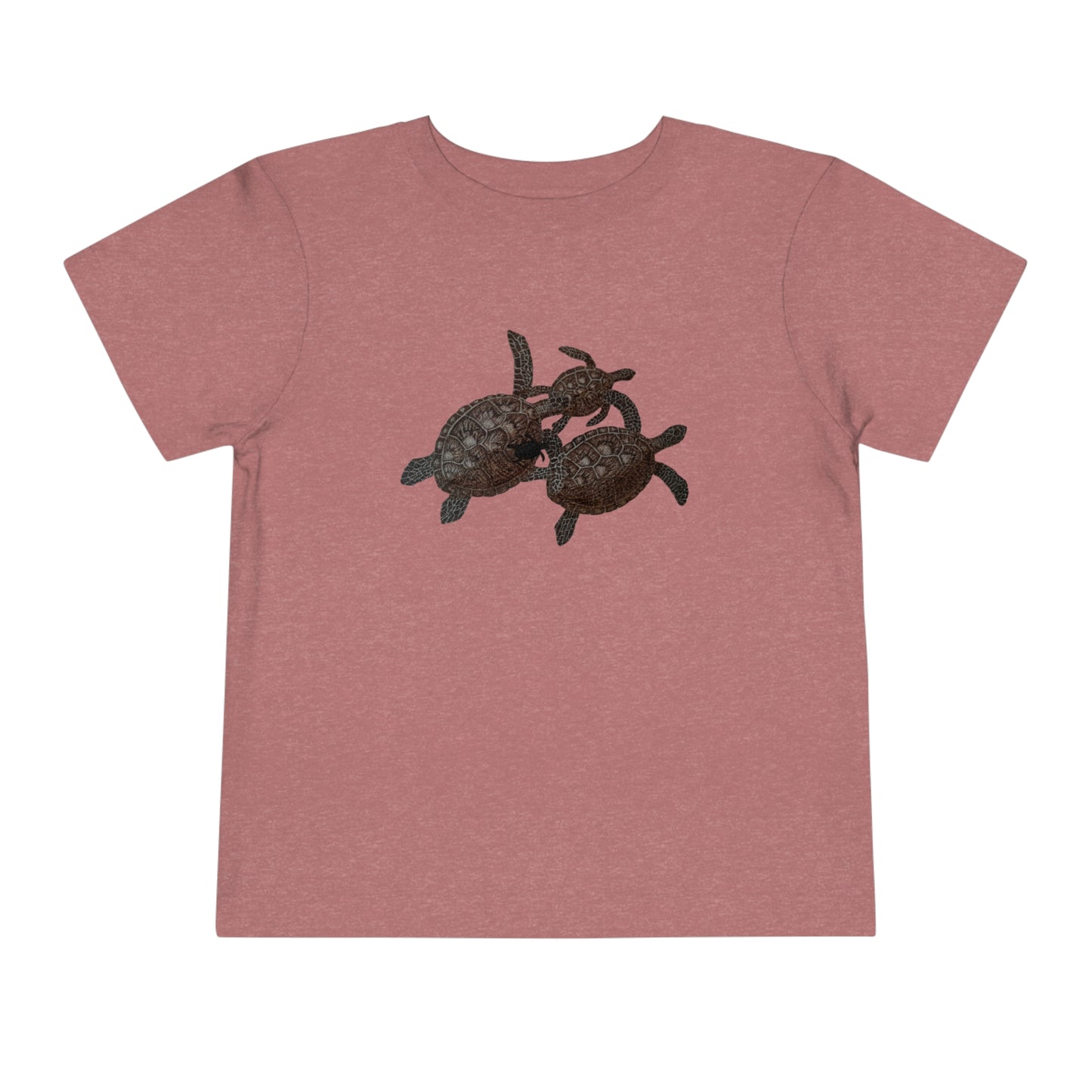 Toddler Short Sleeve Tee - Turtle Family