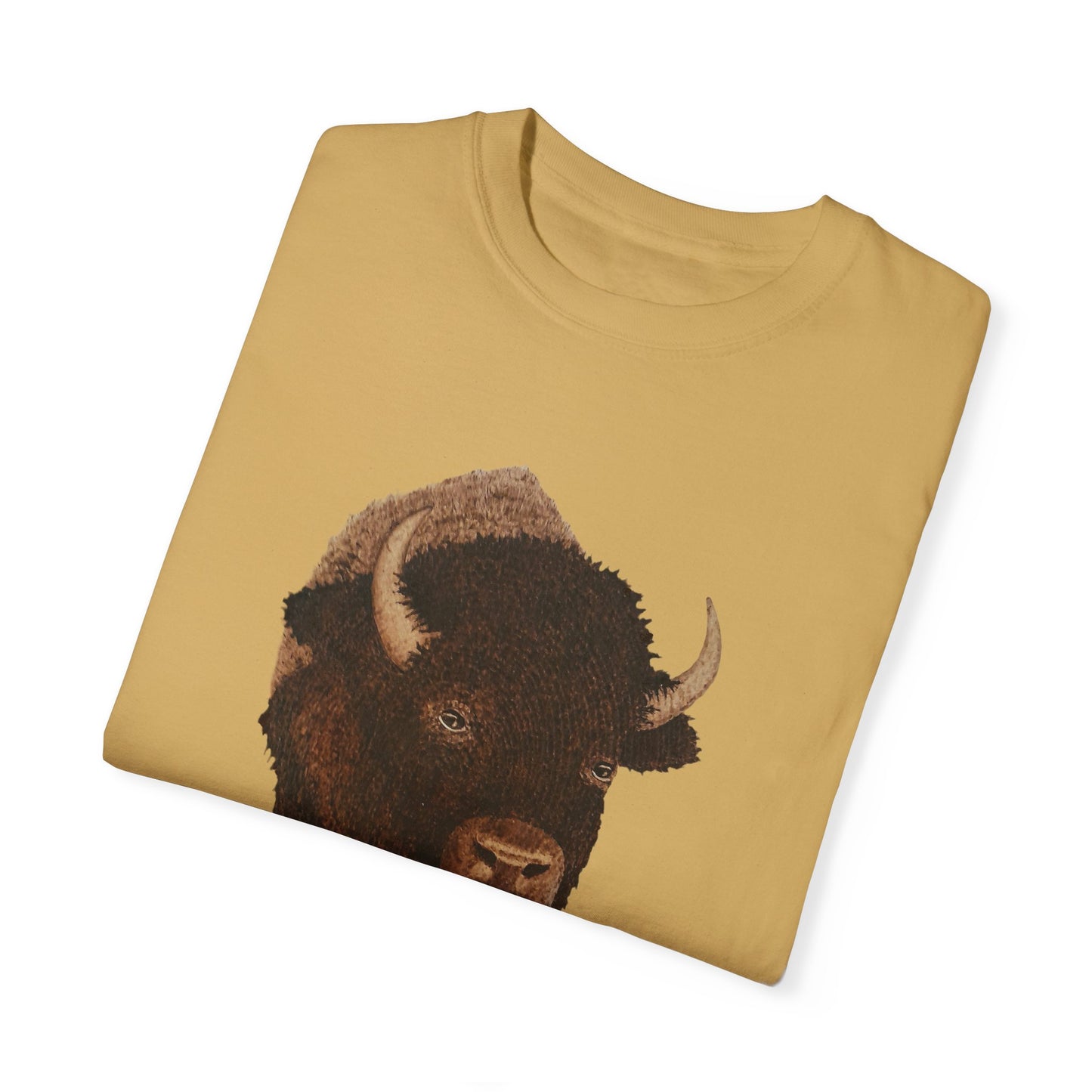 Unisex Garment-Dyed T-shirt - Bison w/ "COLORADO"