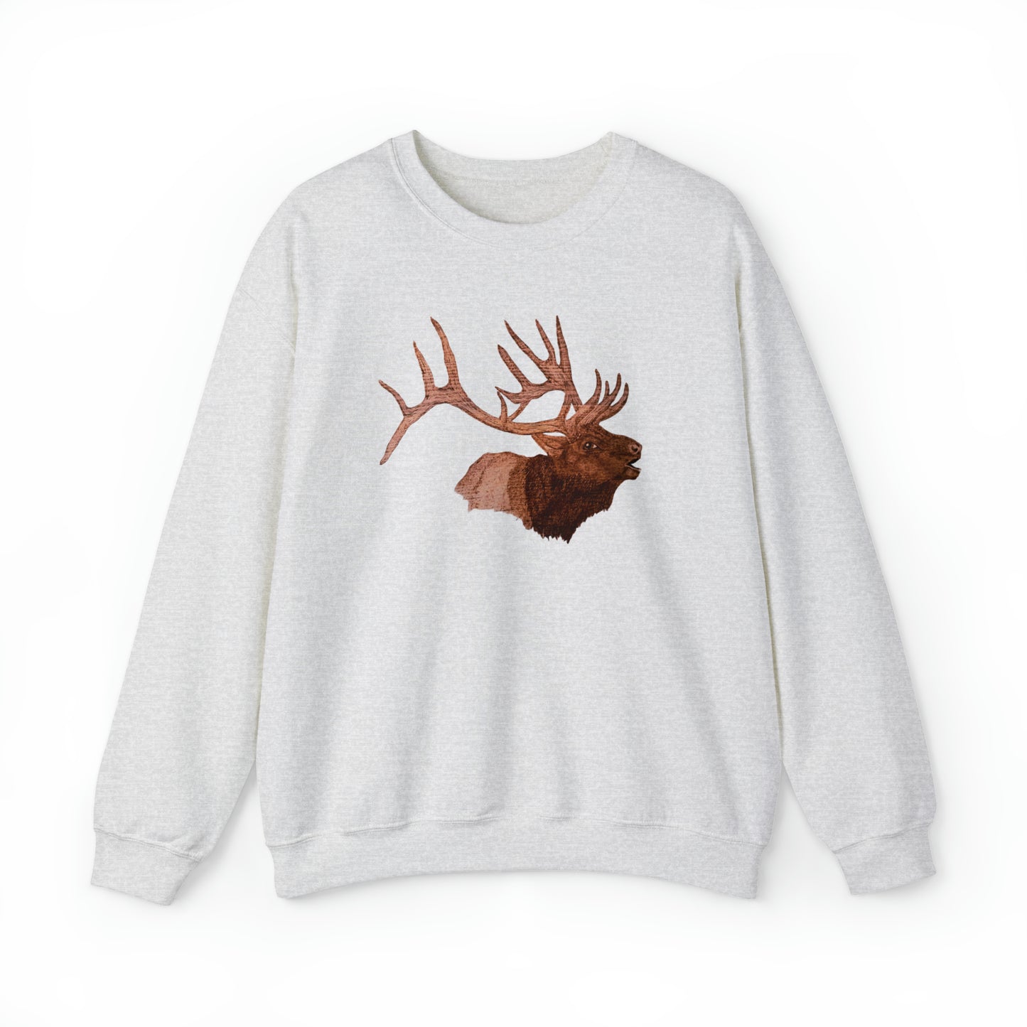 Unisex Heavy Blend™ Crewneck Sweatshirt - Bull Elk