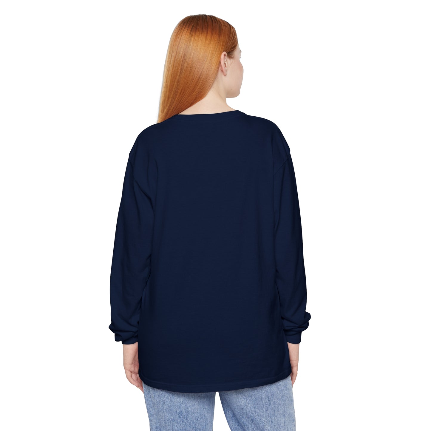 Unisex Garment-dyed Long Sleeve T-Shirt - Hamal