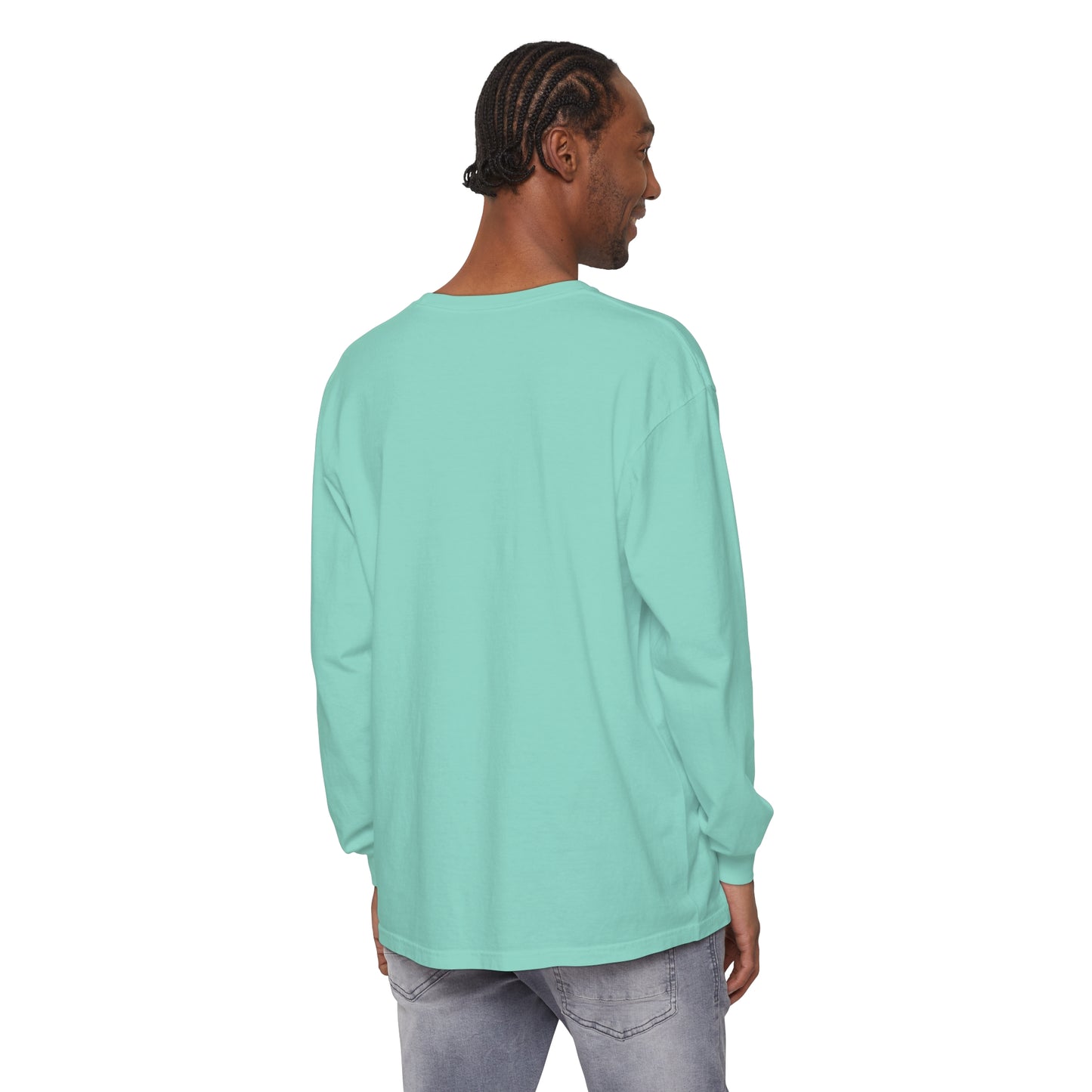 Unisex Garment-dyed Long Sleeve T-Shirt - Hamal