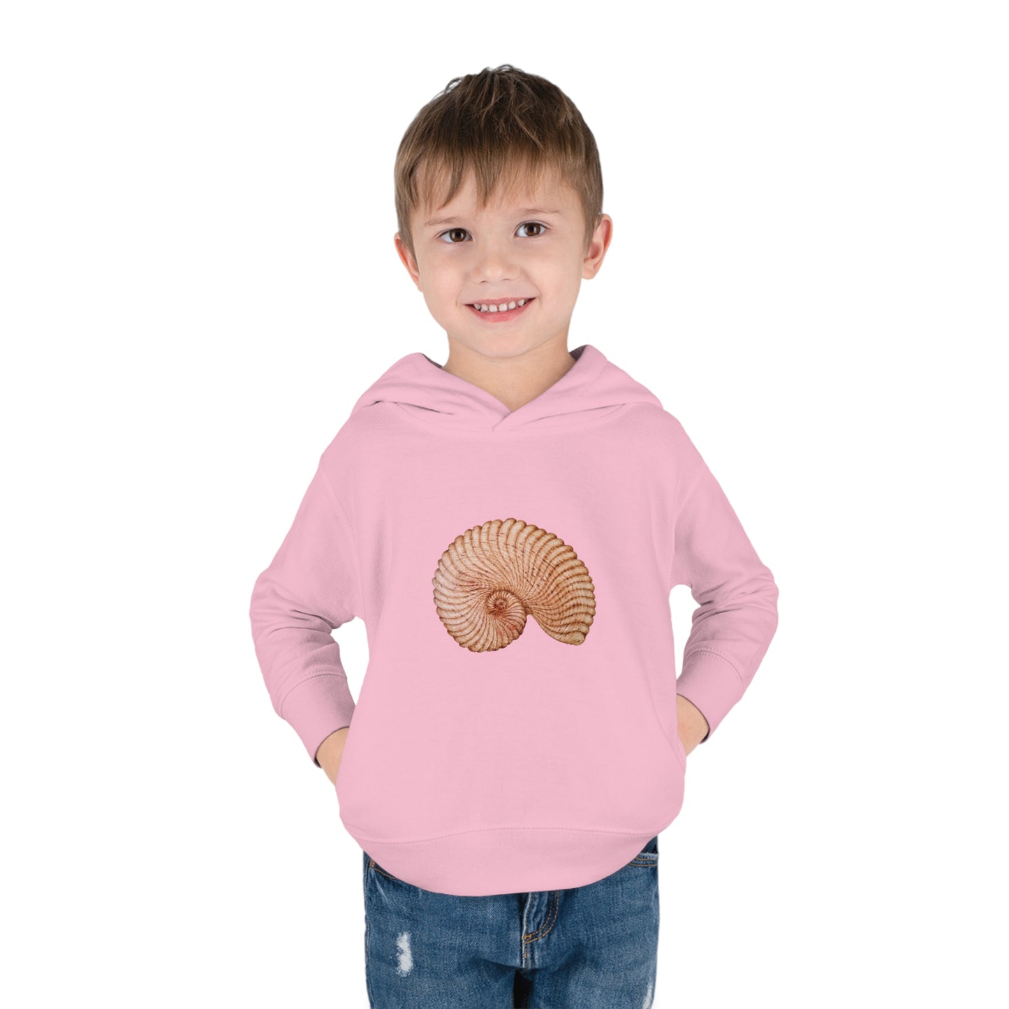 Toddler Pullover Fleece Hoodie - Heaven Shell