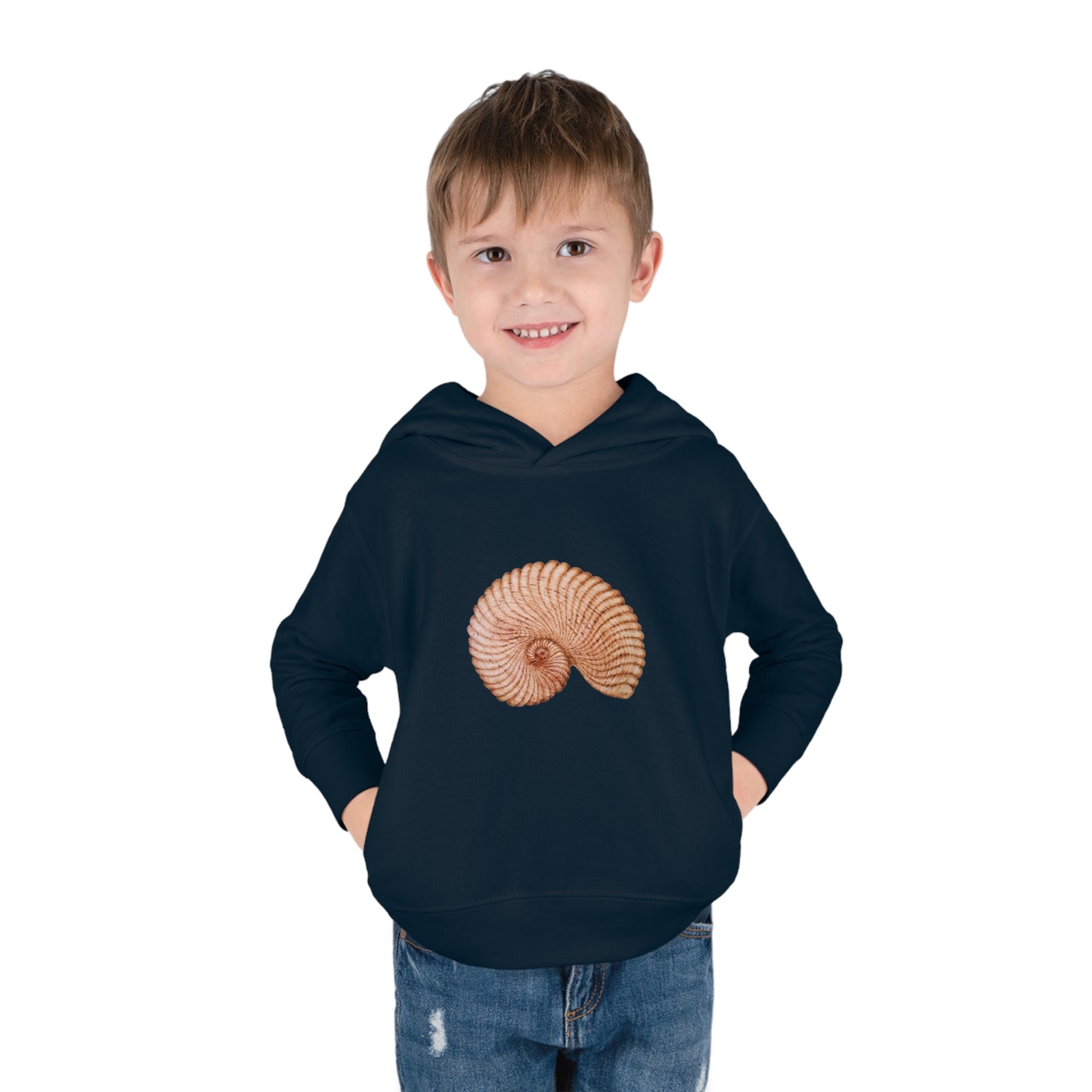 Toddler Pullover Fleece Hoodie - Heaven Shell