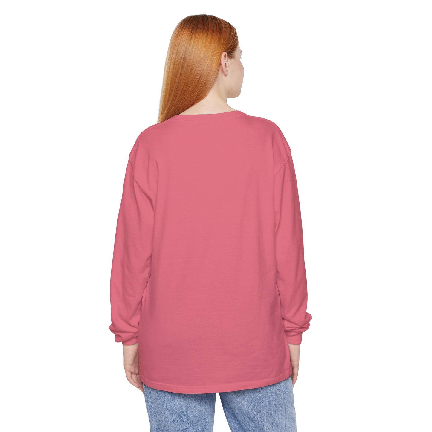 Unisex Garment-dyed Long Sleeve T-Shirt - Hamal