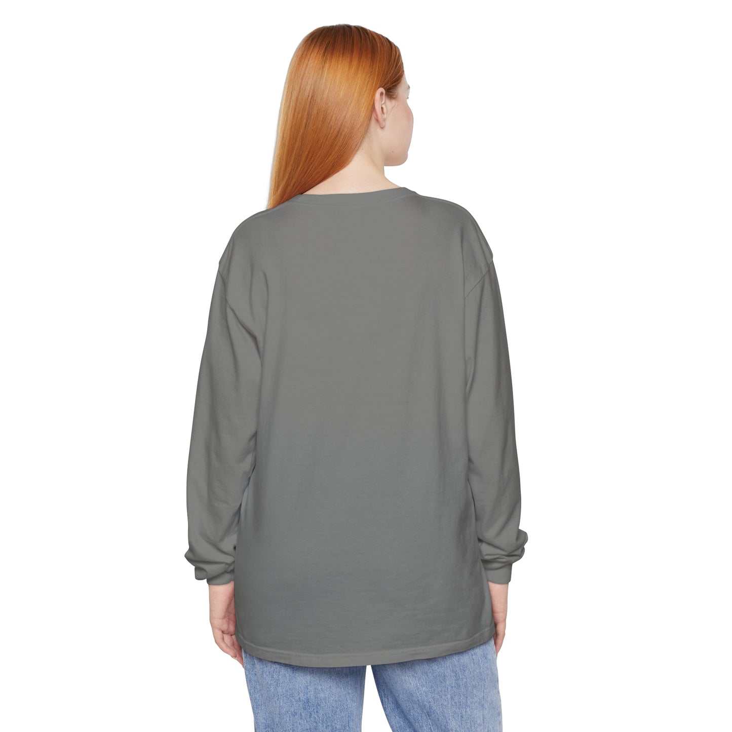 Unisex Garment-dyed Long Sleeve T-Shirt - Hamal