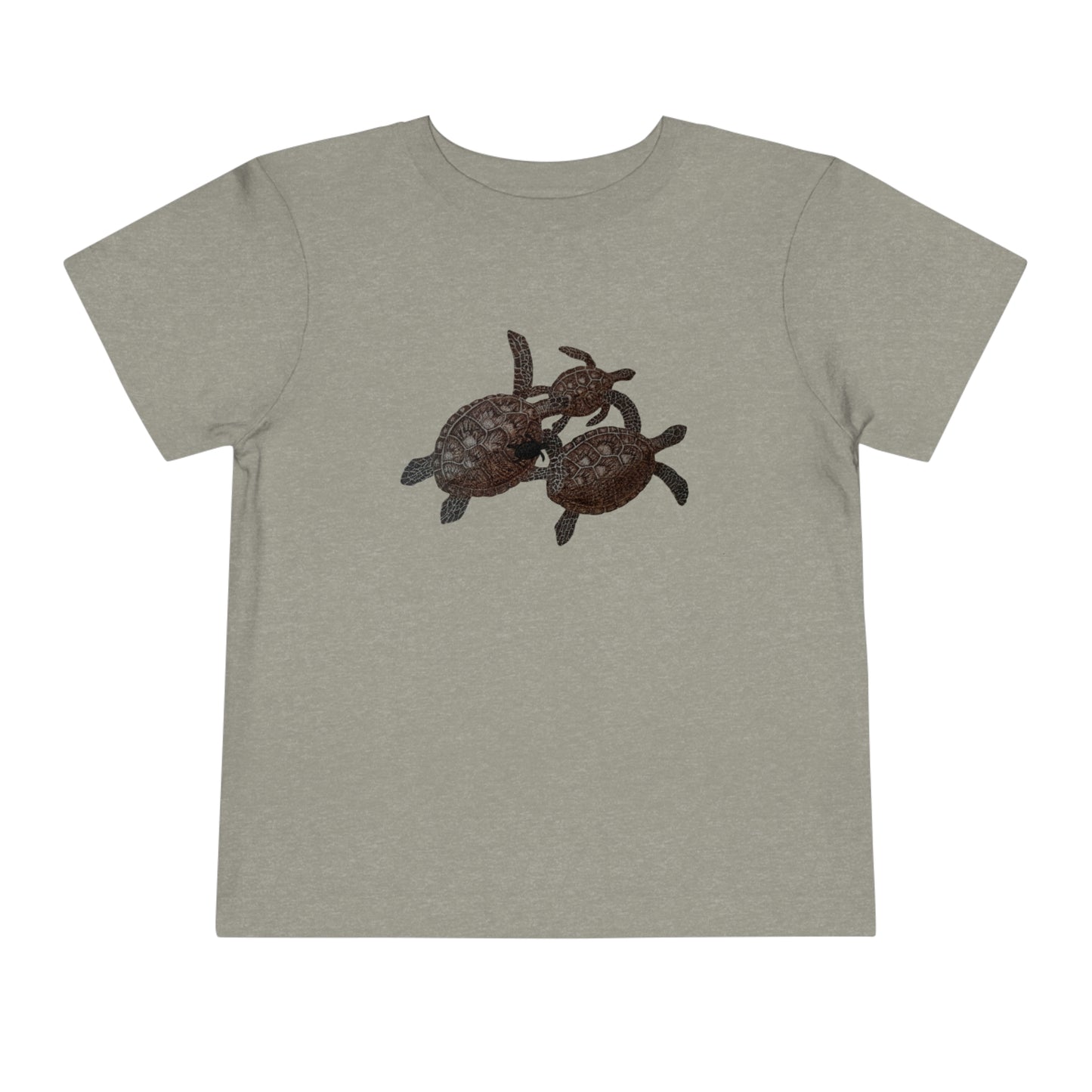 Toddler Short Sleeve Tee - Turtle Family