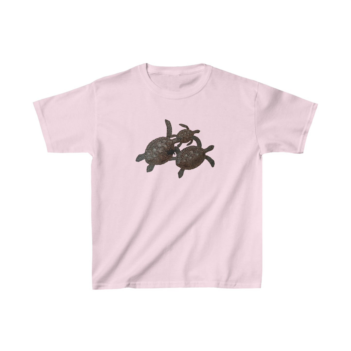 Kids Heavy Cotton™ Tee - Turtle Family