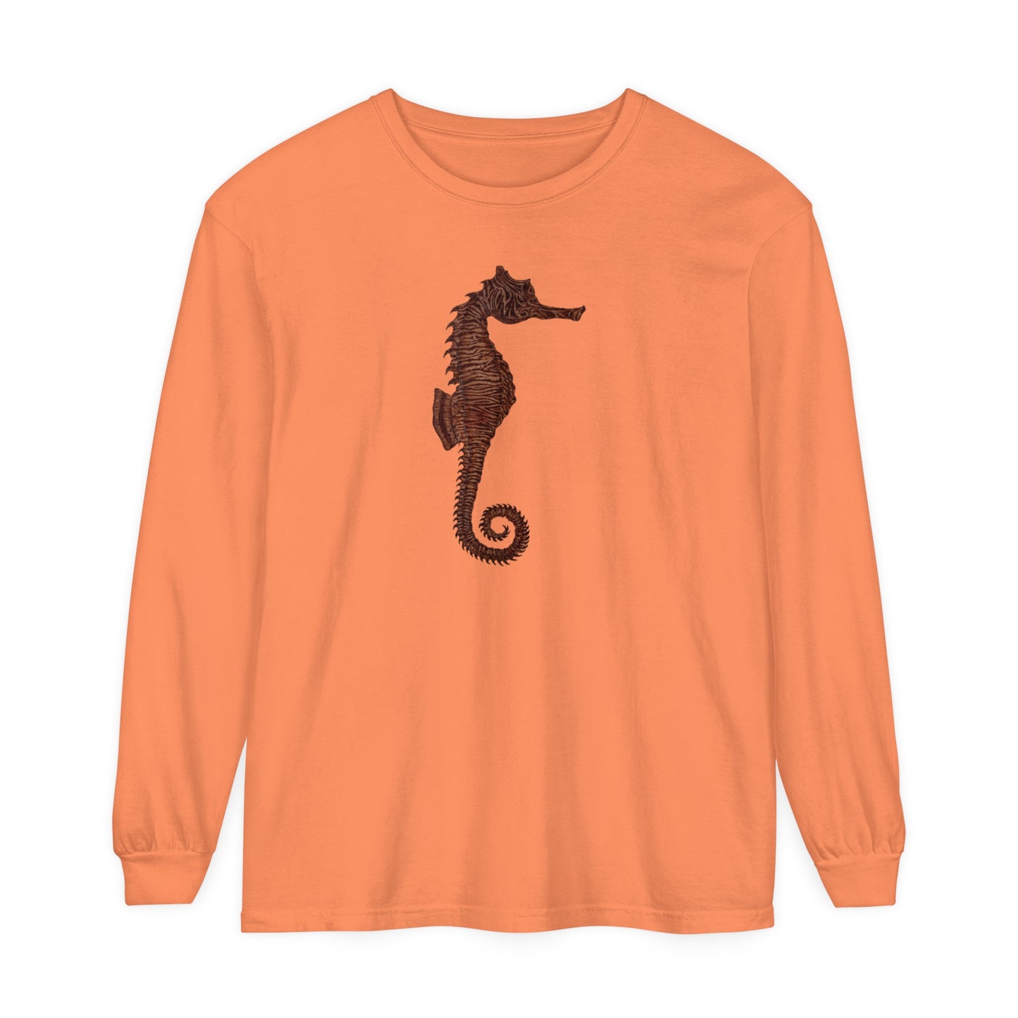 Unisex Garment-dyed Long Sleeve T-Shirt - Samson