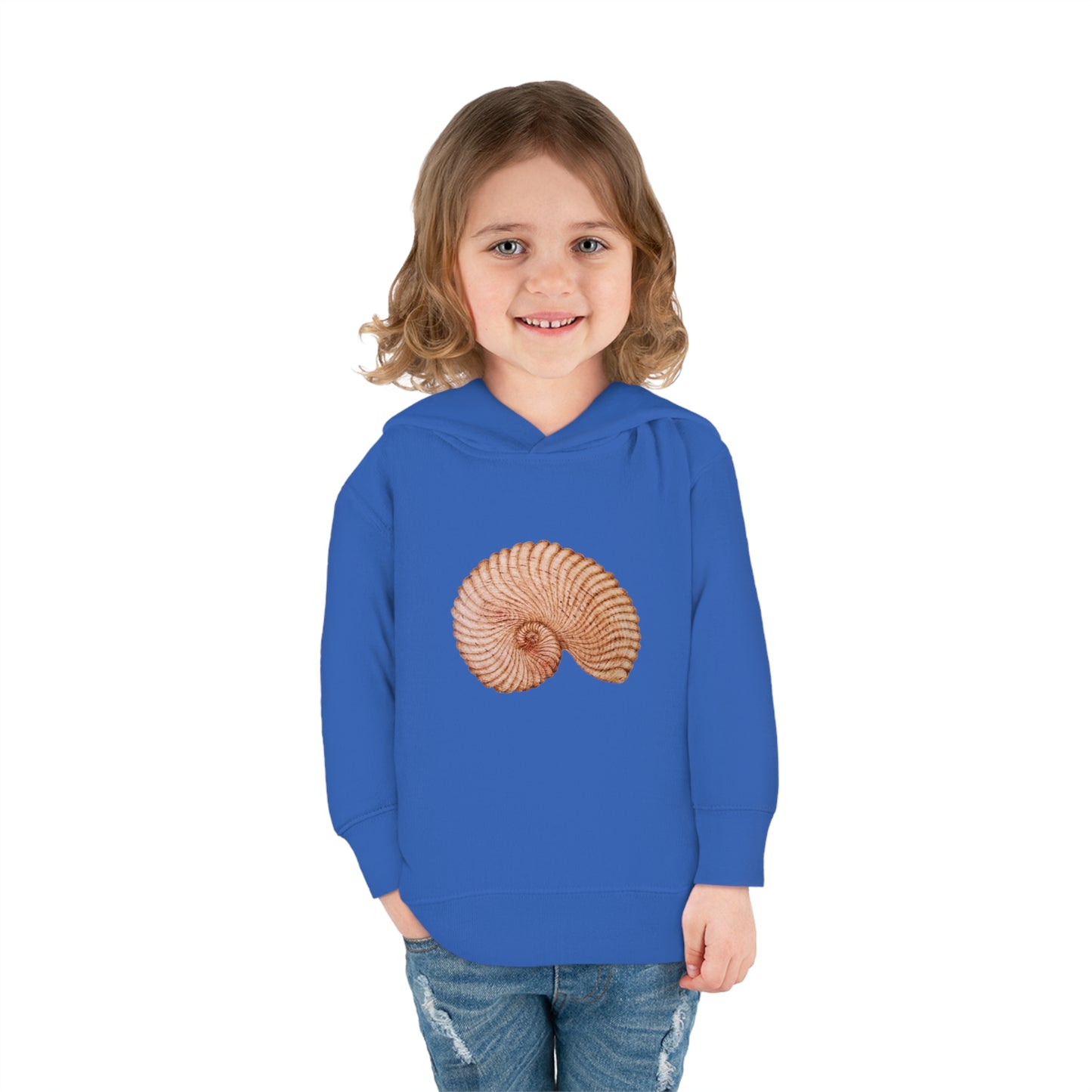 Toddler Pullover Fleece Hoodie - Heaven Shell