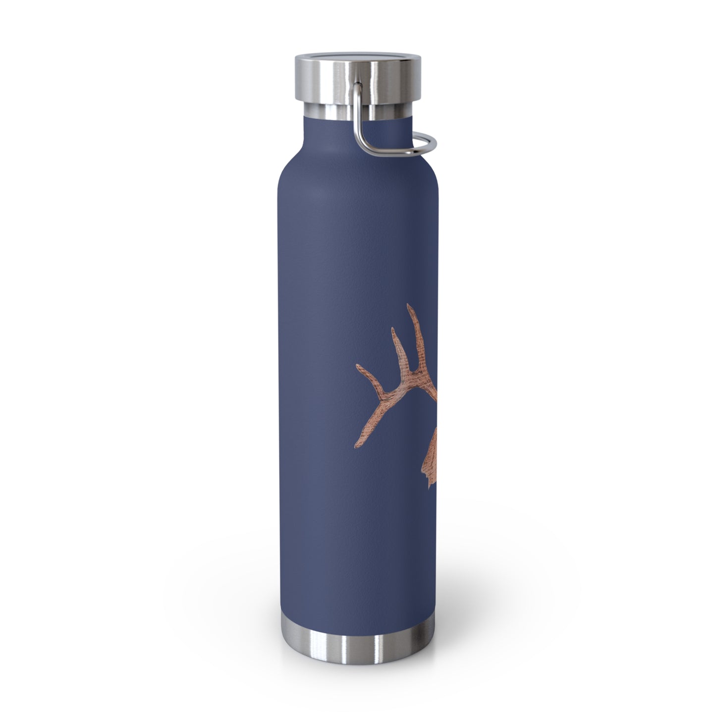 Copper Vacuum Insulated Bottle, 22oz - Bull Elk