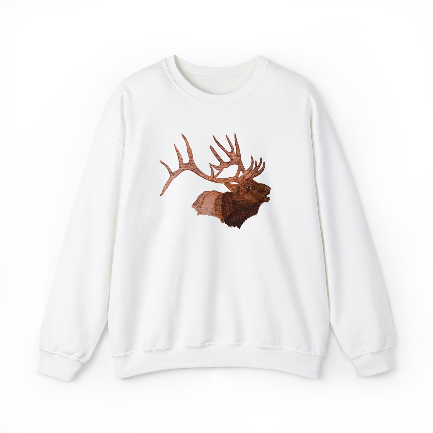 Unisex Heavy Blend™ Crewneck Sweatshirt - Bull Elk