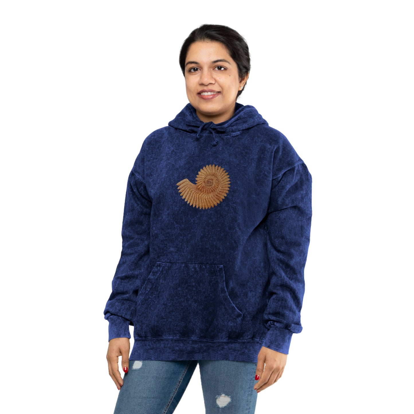 Unisex Mineral Wash Hoodie - Andromeda