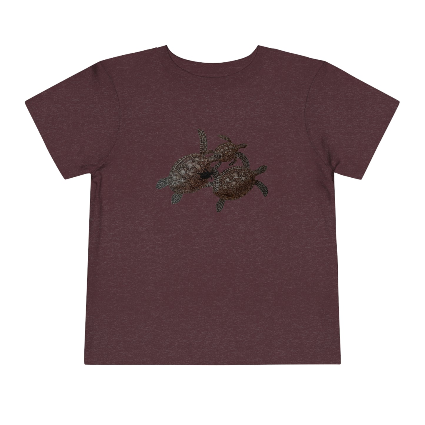 Toddler Short Sleeve Tee - Turtle Family