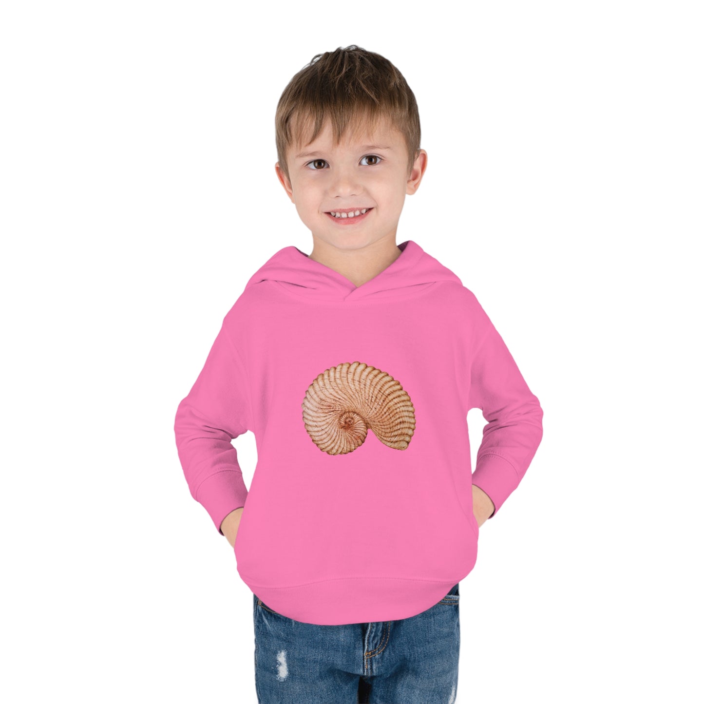 Toddler Pullover Fleece Hoodie - Heaven Shell