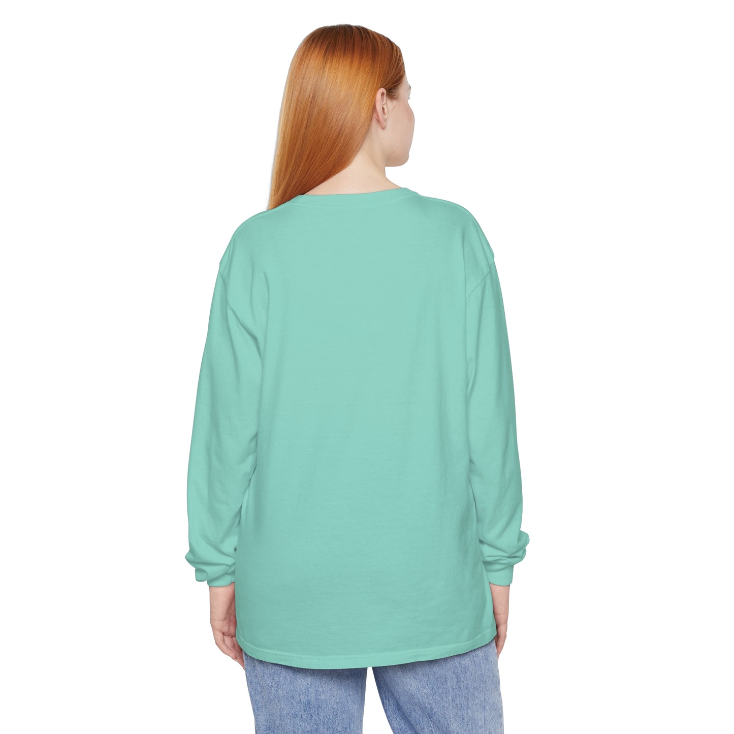 Unisex Garment-dyed Long Sleeve T-Shirt - Samson