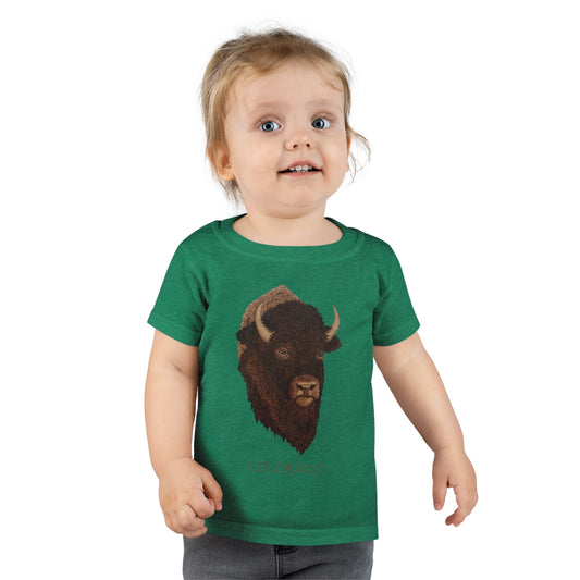 Toddler T-shirt - Bison w/ "COLORADO"