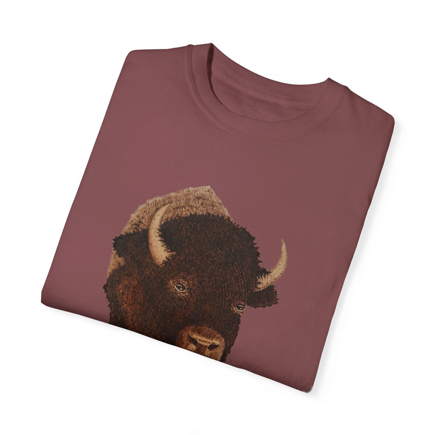 Unisex Garment-Dyed T-shirt - Bison