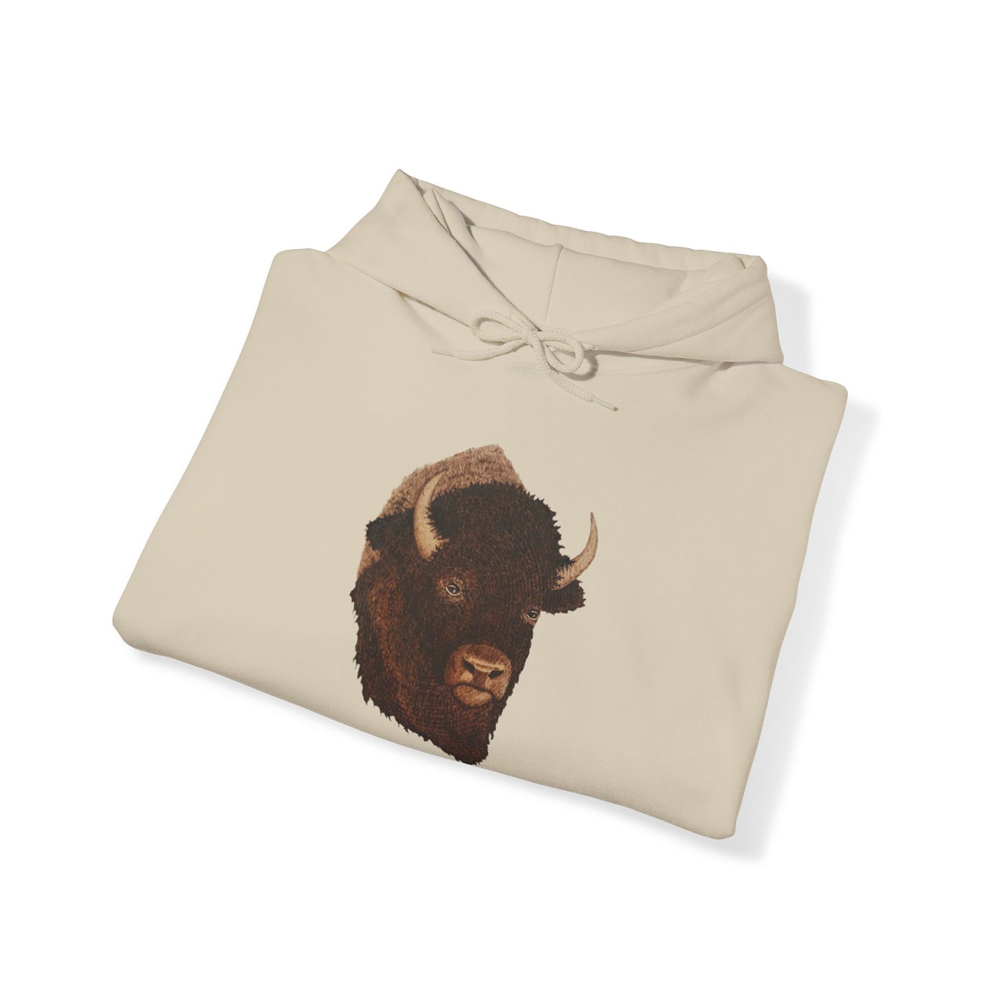 Unisex Heavy Blend™ Hooded Sweatshirt - Bison w/ "COLORADO"