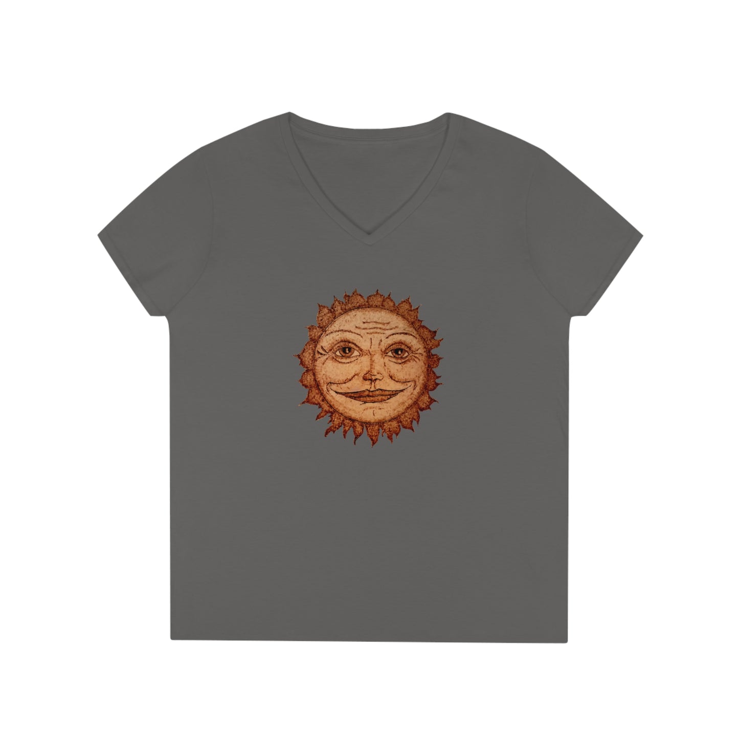 Ladies' V-Neck T-Shirt - Mama Sun